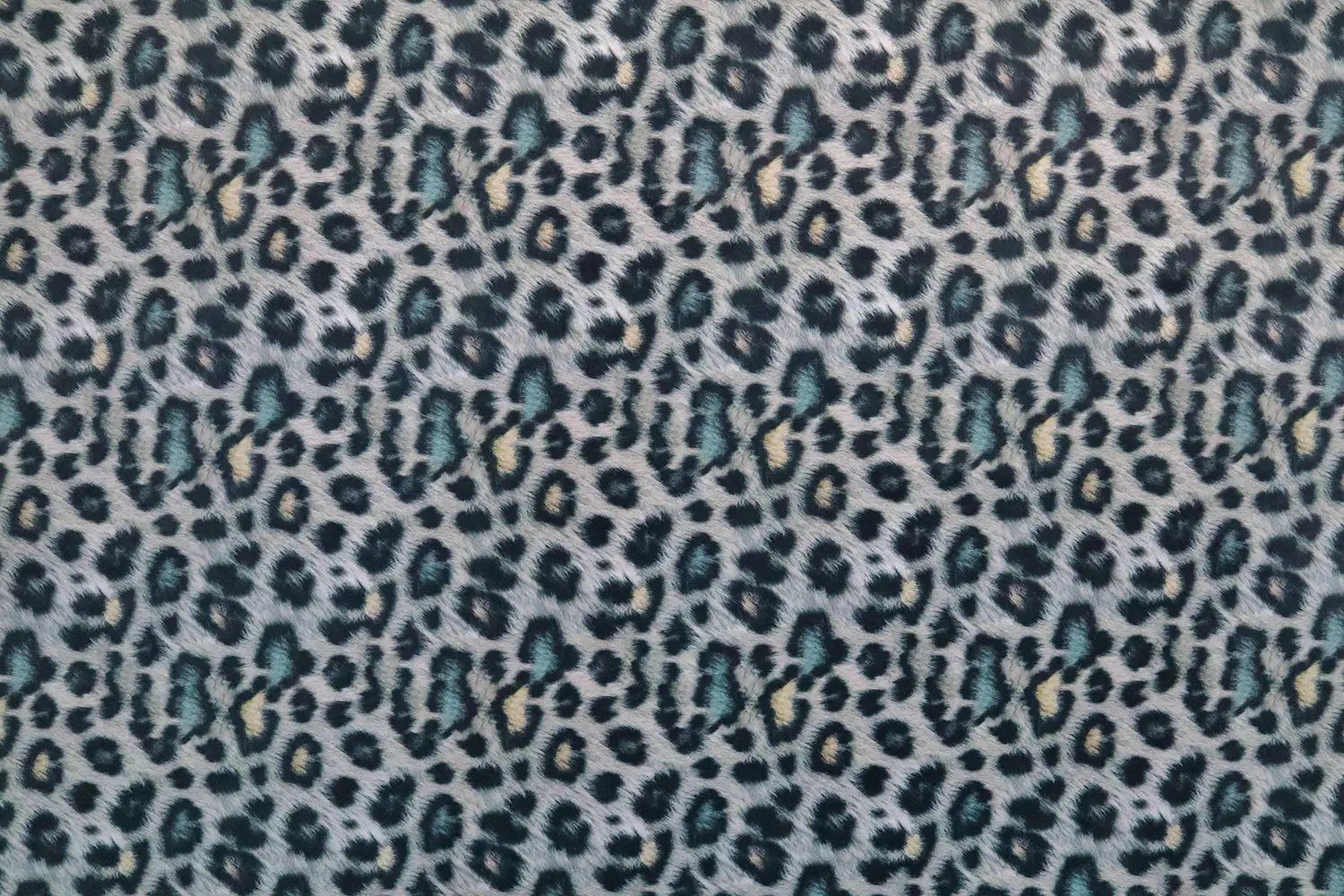 Bedruckter Samt-Polyester – Digital Print Mit Tieren & Blumen, Weich, 0,5m X Volle Breite – Deko & Bekleidung
