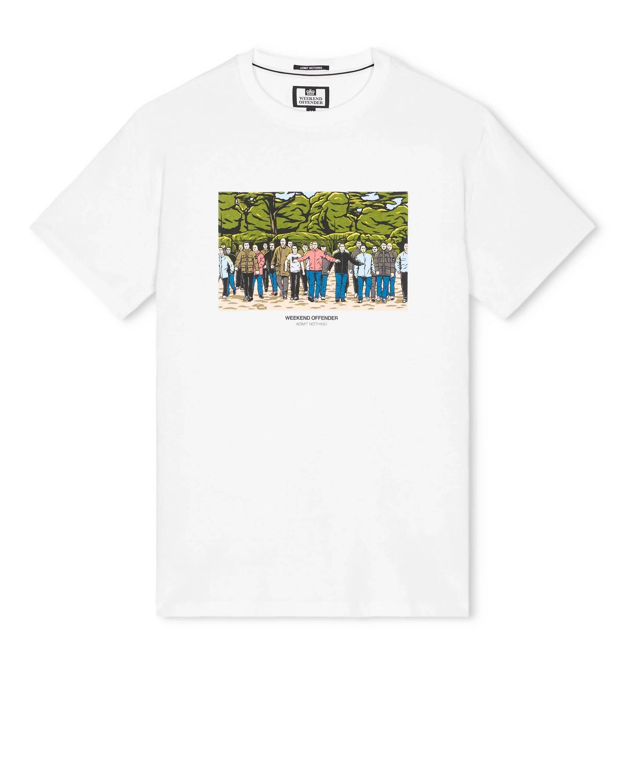 Weekend Offender T-Shirt T-Shirt Weekend Offender GSE white