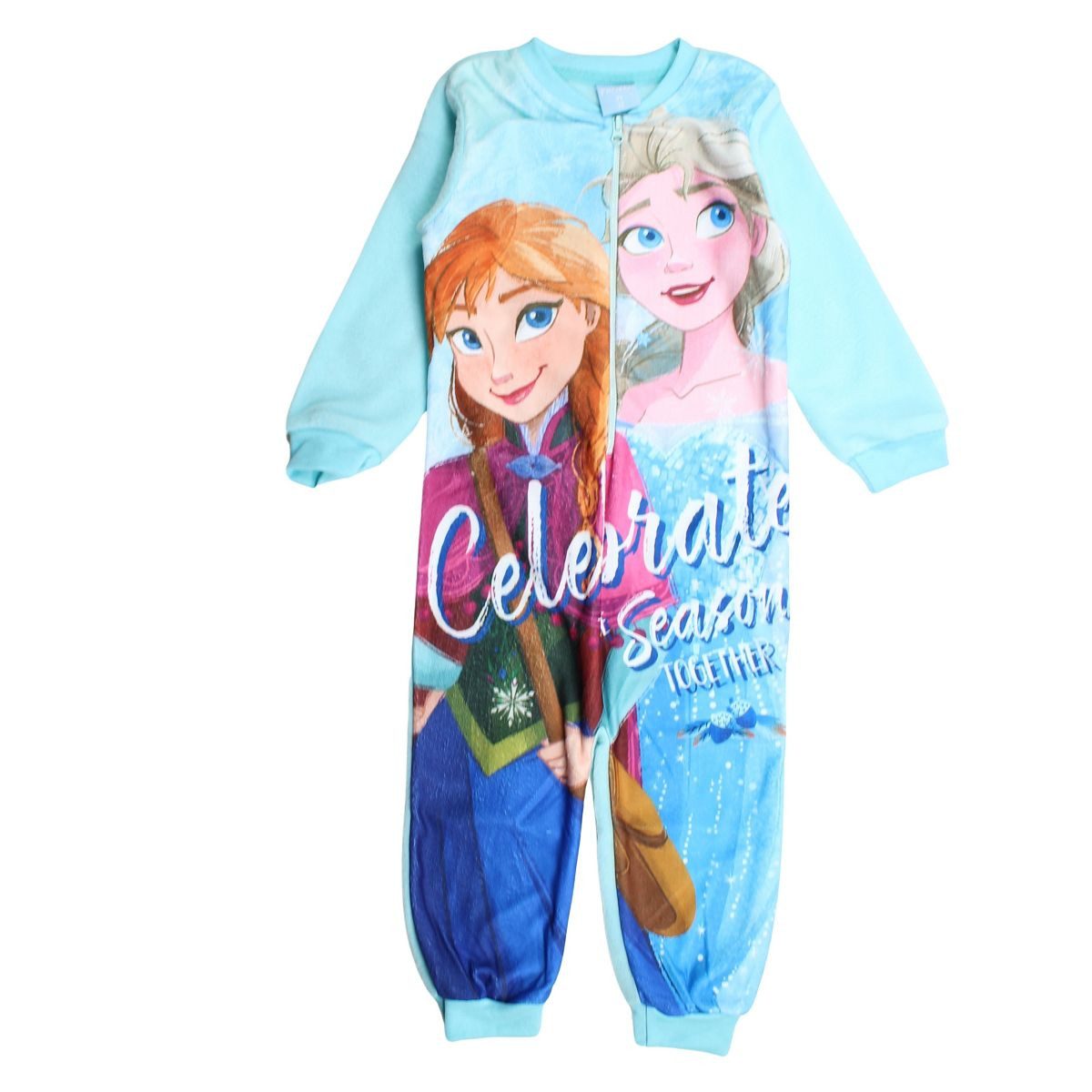 Fleeceoverall FROZEN die Eiskönigin Jumpsuit Overall Strampelanzug