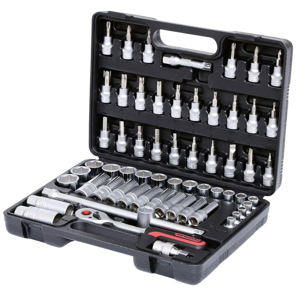 Steckschlüssel 3/8″ Steckschlüssel-Satz, 61-tlg