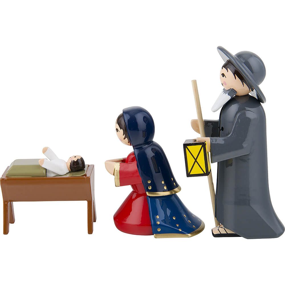 ULMIK Dekofigur Heilige Familie 3-teilig farbig (7cm) von ULMIK