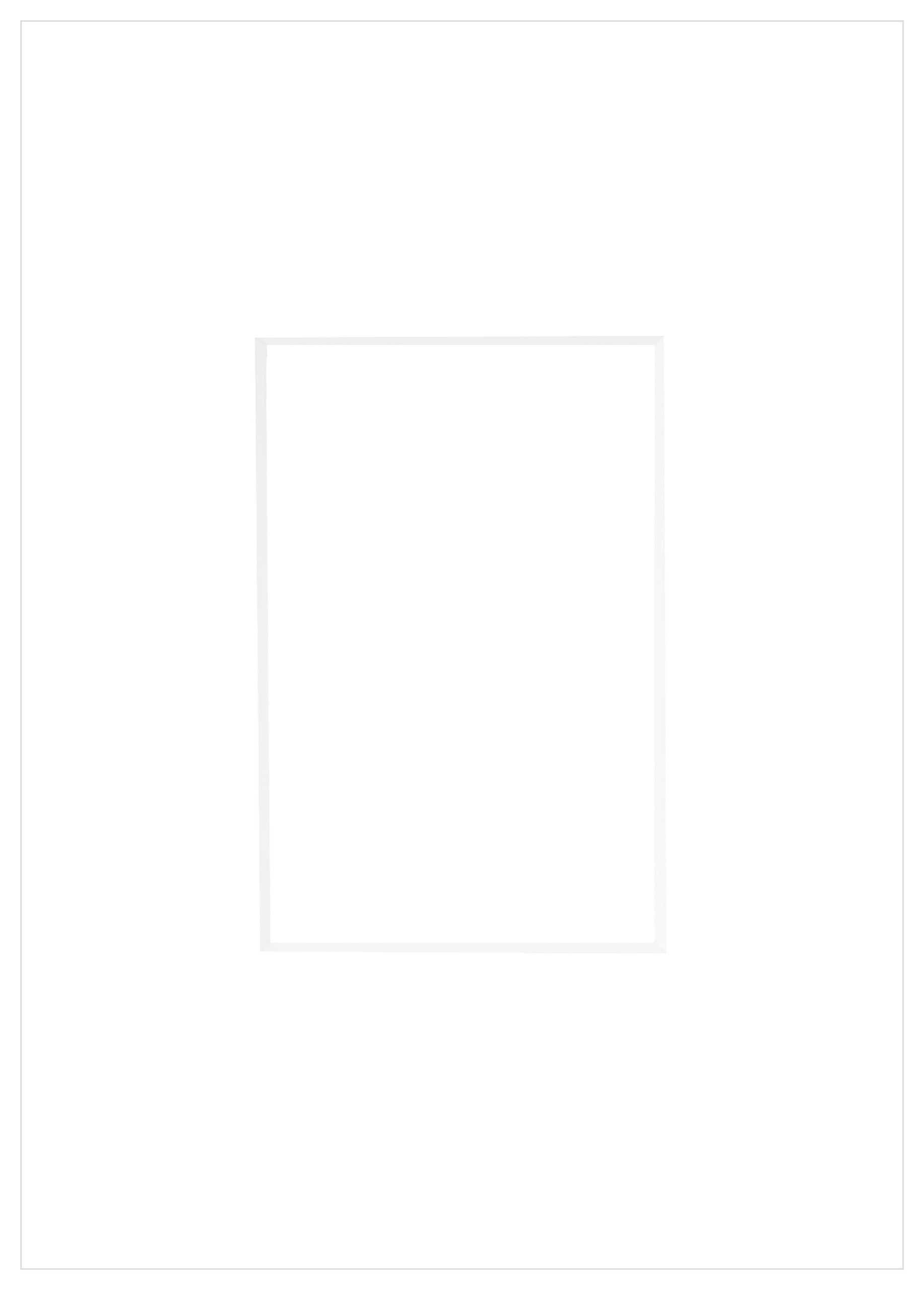 nielsen Bilderrahmen Passepartout Premium 2,5 mm, (1 St)