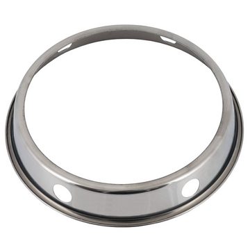 Mahlzeit Wok Edelstahl Wok Ring, Ø 19,5 cm, Wokring für Woks mit rundem Boden