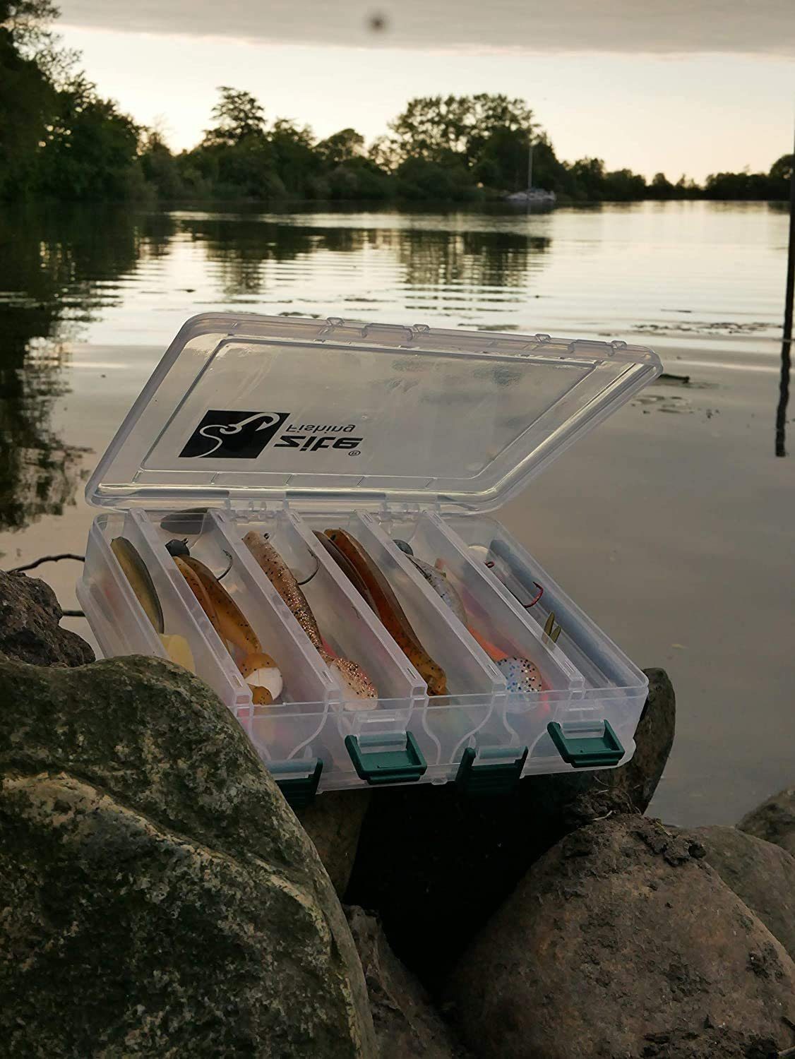 Zite Angelkoffer Wasserdichte Angeltasche & Tackleboxen-Set