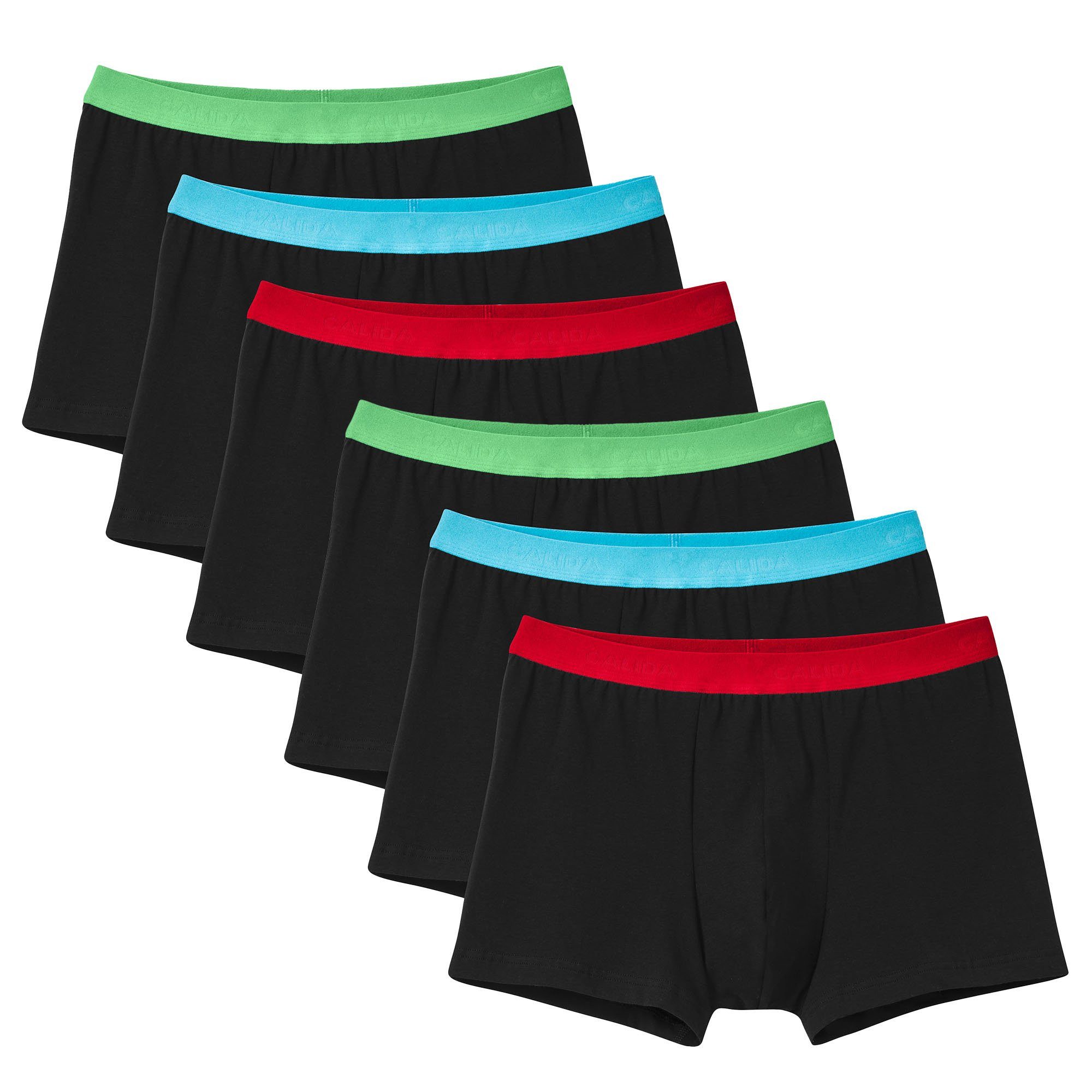 Boxer Herren Boxershort 6er Pack Baumwolle