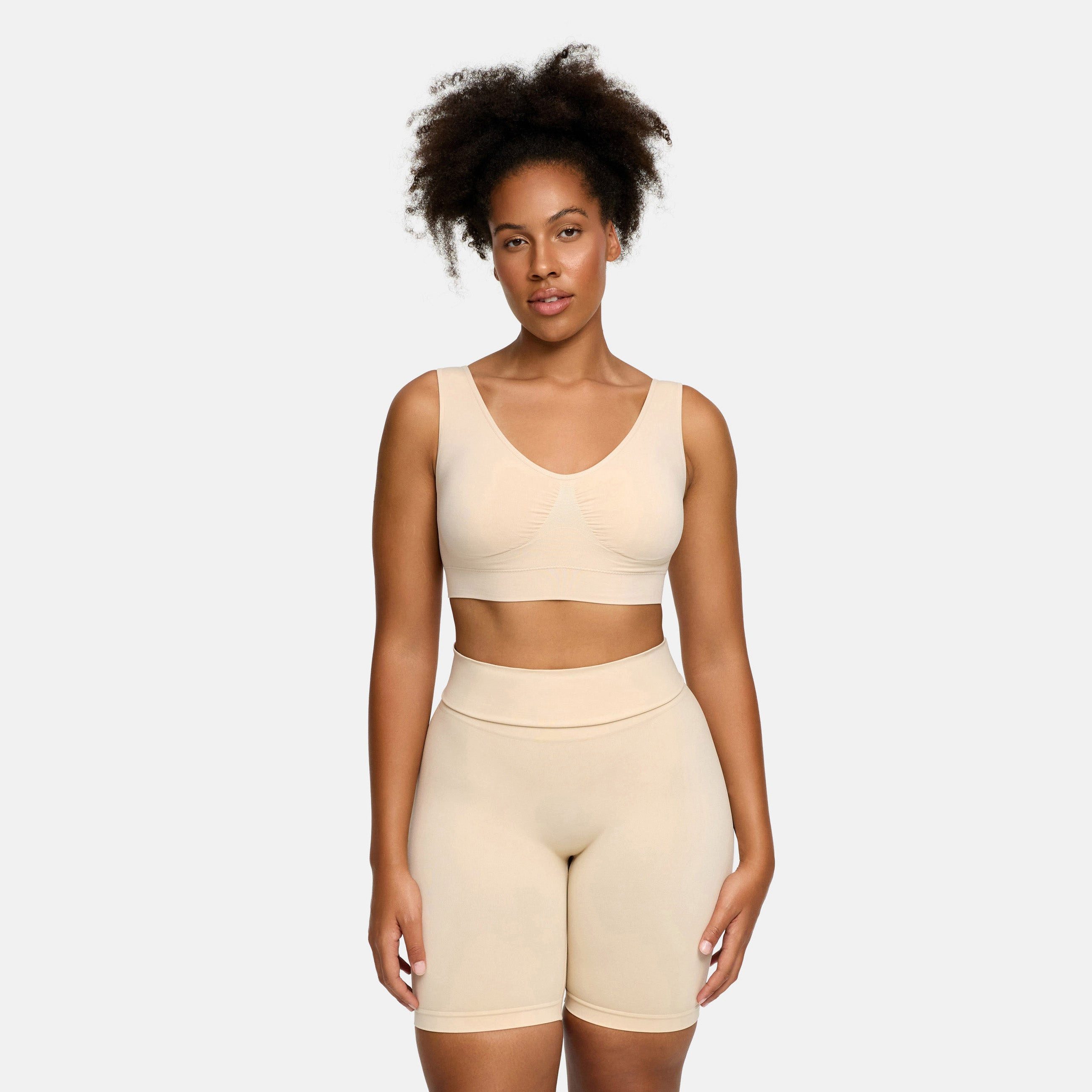 Creamy Fabrics Soft-BH Comfy Bra-Sand-M (1-tlg) günstig online kaufen