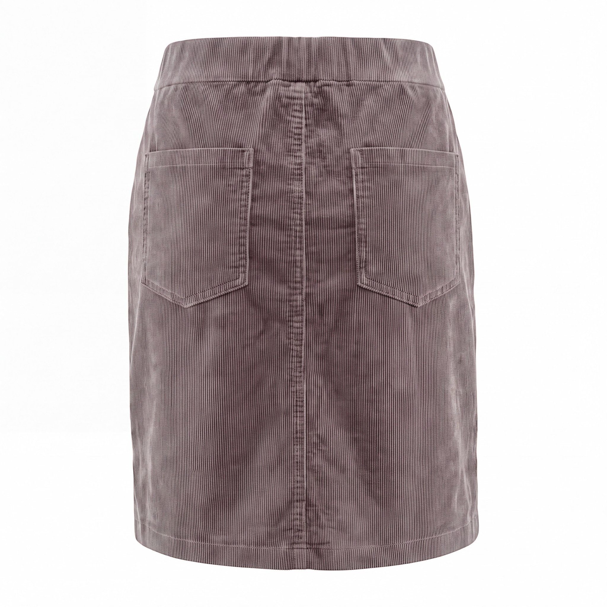 OriginalYou Cordrock Damen Feincordrock mit Integrierter Shorts mit elastischem Bund, in Unifarben – Bild 3 von 5