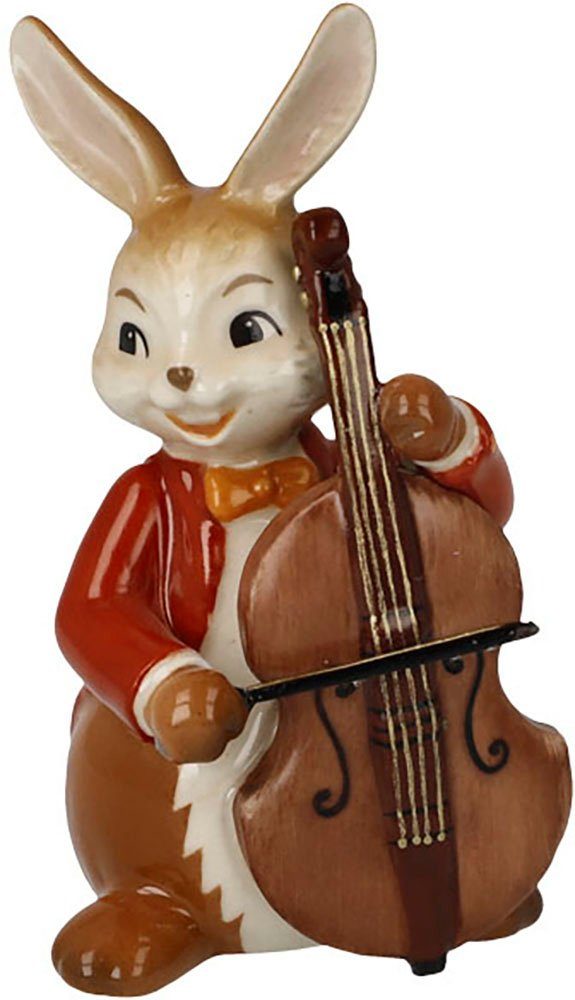 Goebel Osterhase Figur Hase - Fröhlicher Bassist (1 St), Osterfigur, Dekofi günstig online kaufen