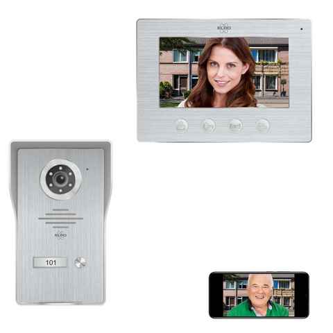 Elro DV477IP Video-Türsprechanlage (Innenbereich, Außenbereich, 2-tlg., Video Gegensprechanlage mit App)