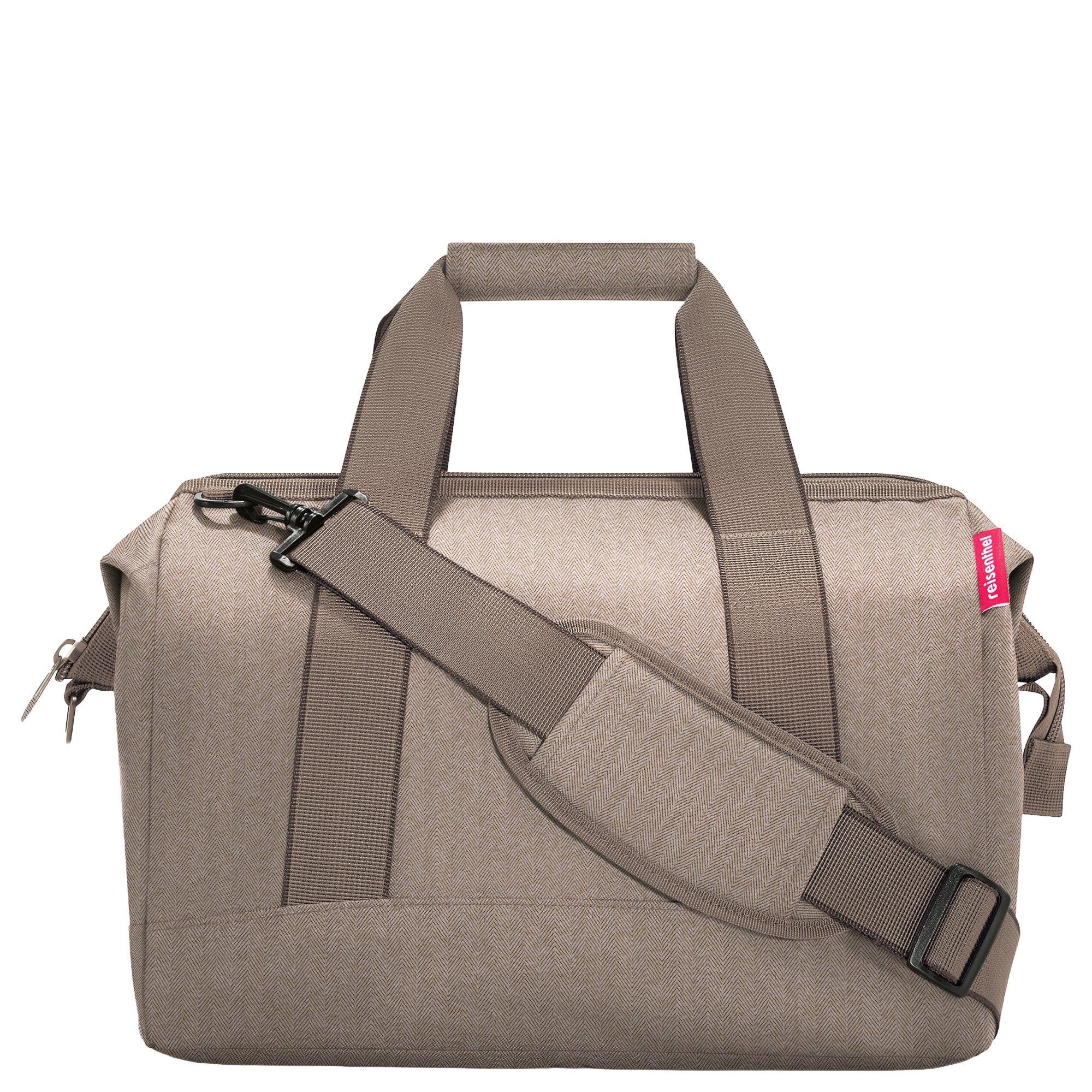 REISENTHEL® Reisetasche travelling allrounder M - Reisetasche 40 cm (herringbone mokka)