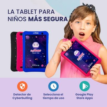 Soymomo PRO Tablet (8", 32 GB, Andoid 9, 4G, Kinder Tablet, Kamera mit Kindersicherung, kindgerechter Schutzhülle)