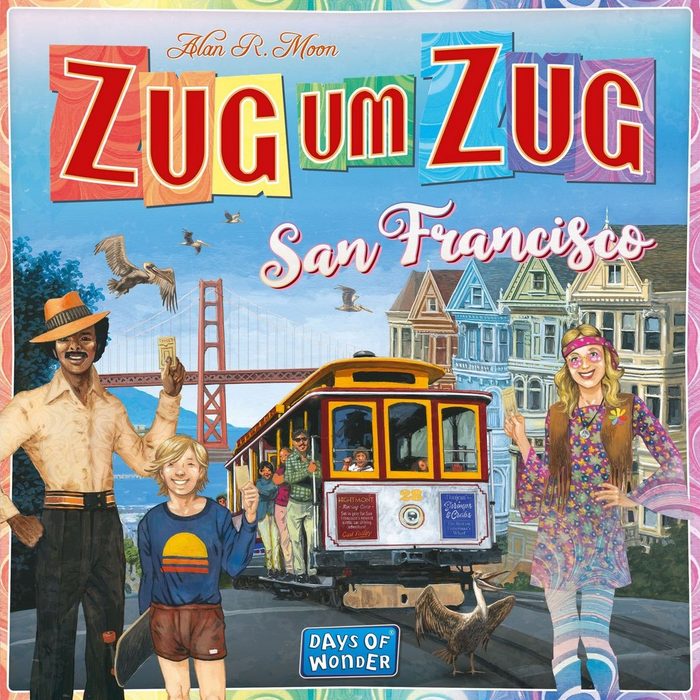 Days of Wonder Spiel Days of Wonder - Zug um Zug - San Francisco Days of Wonder - Zug um Zug - San Francisco