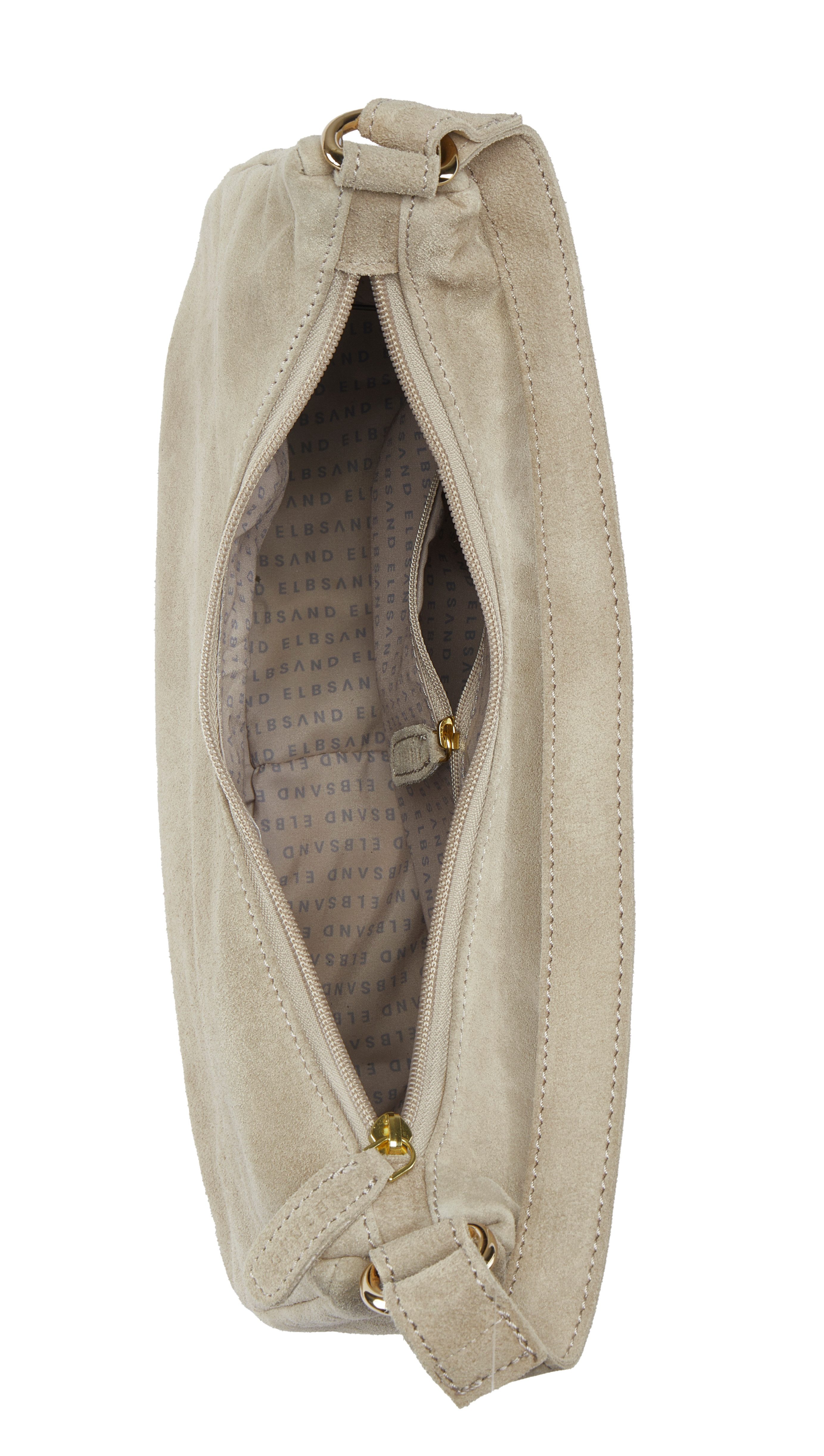 Elbsand Schultertasche Handtasche, Shopper, Ledertasche, Tragetasche, Damentasche aus weichem Leder