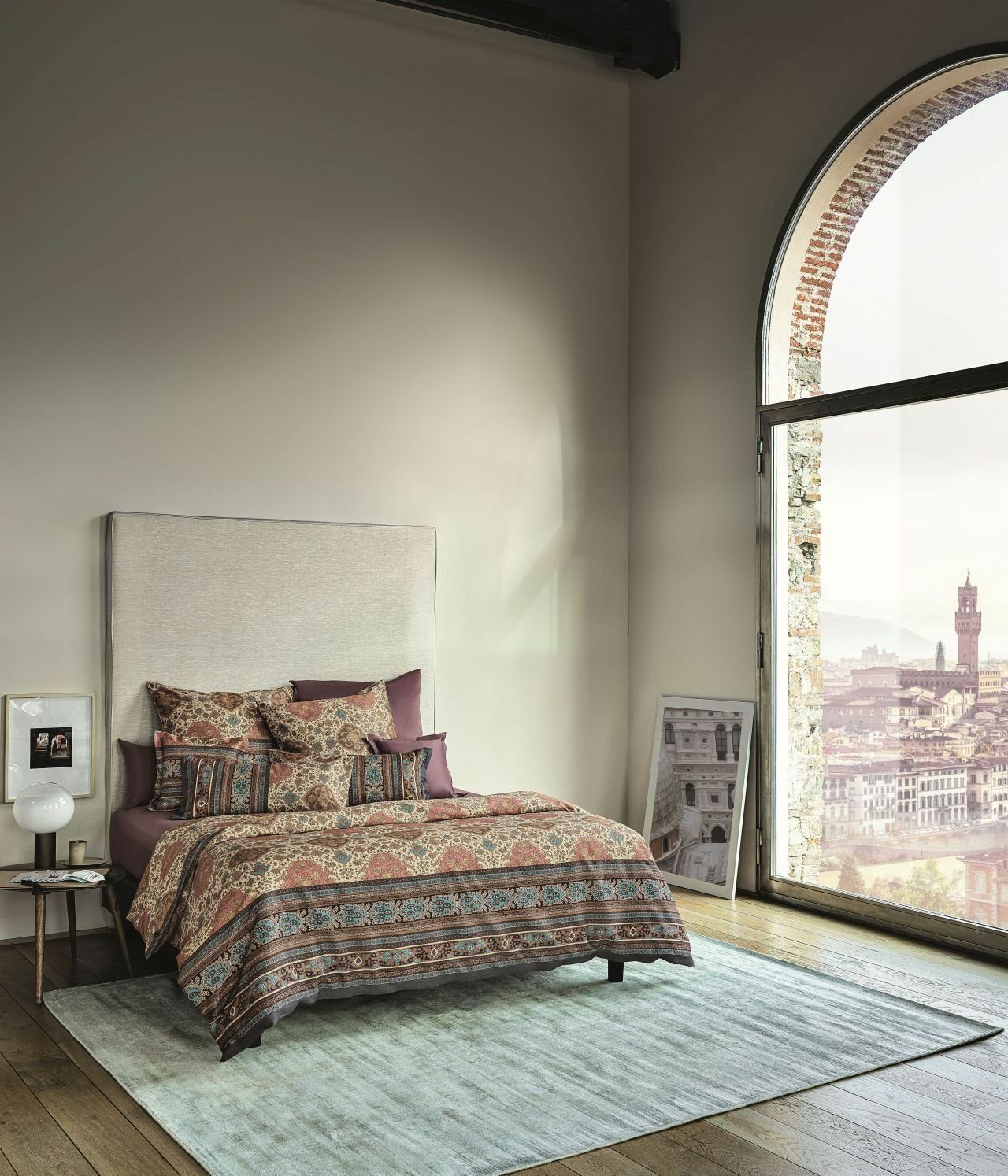 Bassetti Bettwäsche PIAZZA SAN MARCO, Satin, 2 teilig, mit schönem Print