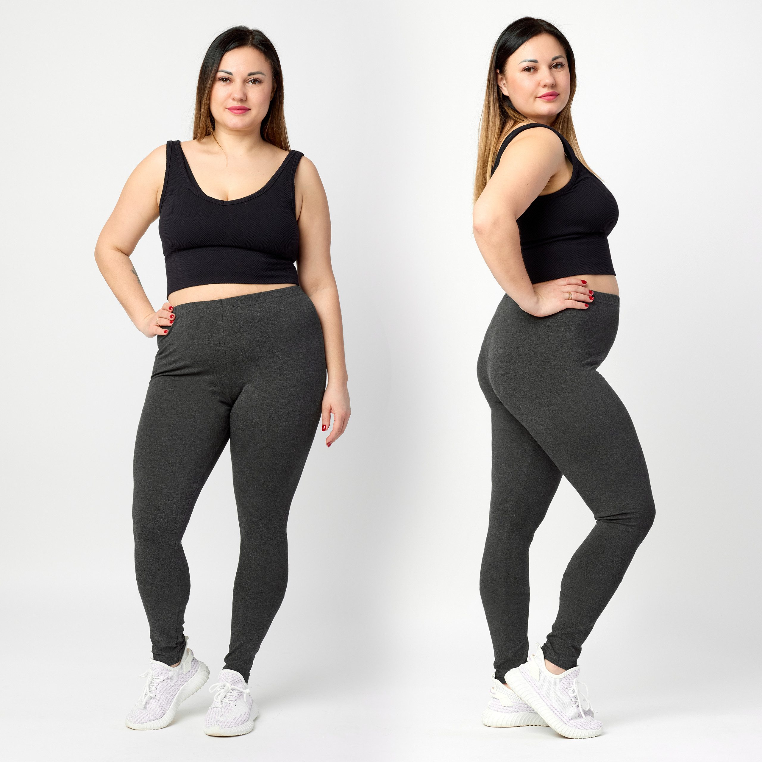 Merry Style Leggings Große Größen Damen Tight lang aus Baumwolle MS10-454 ( günstig online kaufen