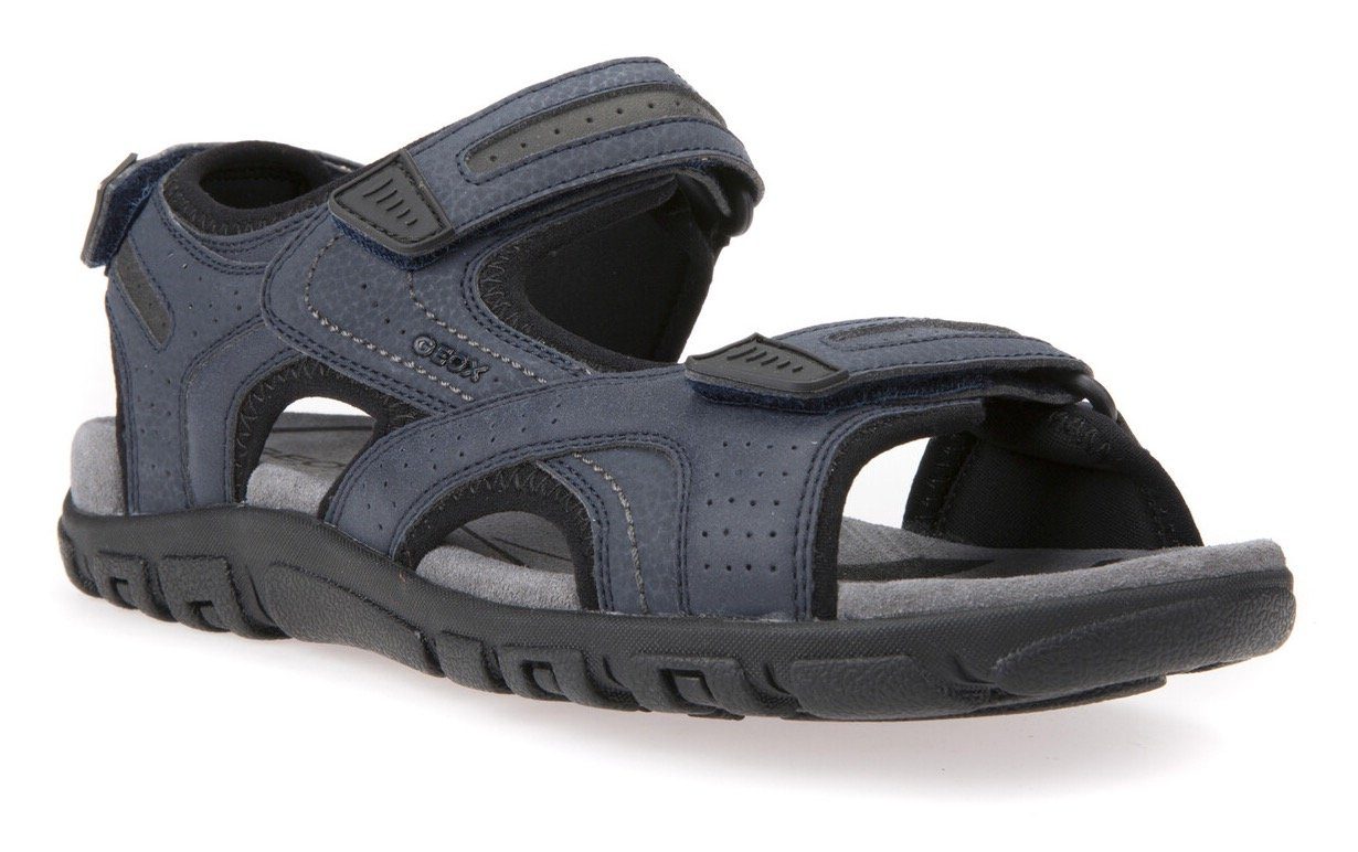 navy-dunkelgrau STRADA UOMO Sandale SANDAL im Geox Trekking-Look