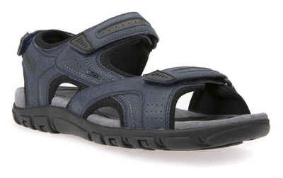 Geox UOMO SANDAL STRADA Sandale, Sommerschuh, Klettschuh, Outdoorsandale, im Trekking-Look