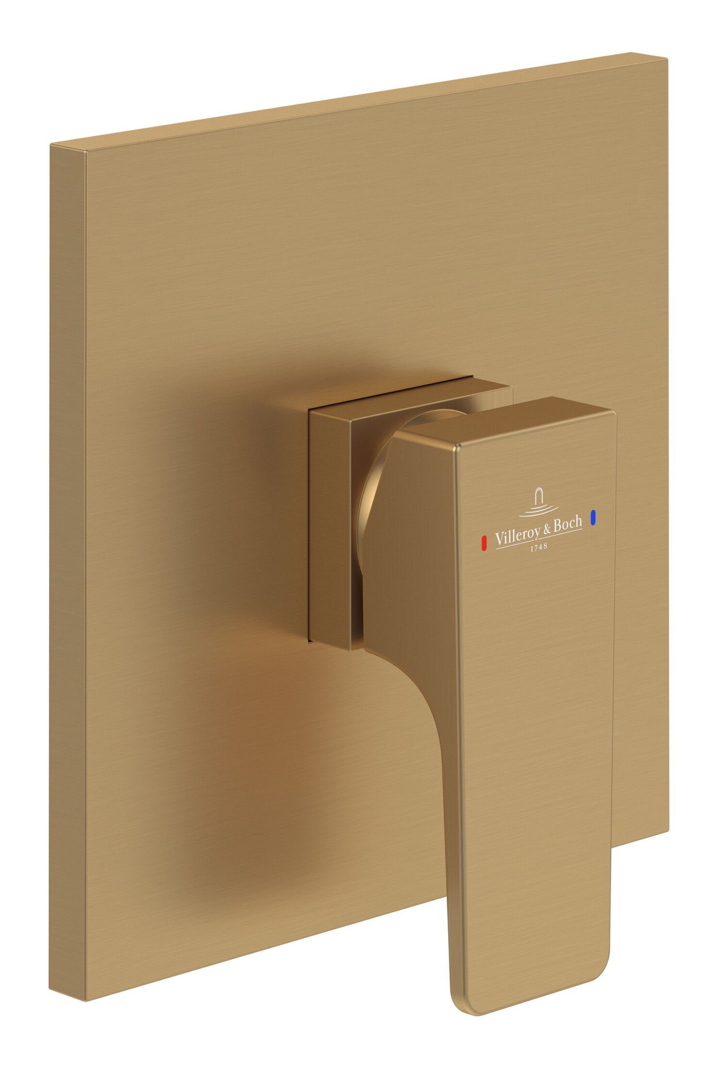 Villeroy & Boch Unterputzarmatur Architectura Square Unterputz-Armatur, Wandmontage