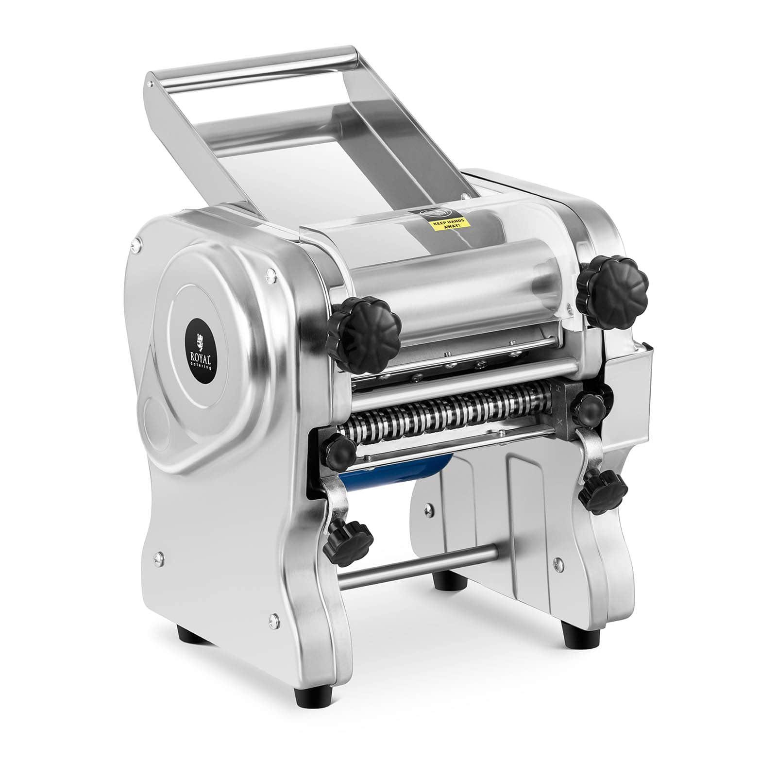 Royal Catering Nudelmaschine Nudelmaschine elektrisch Pastamaker 18 cm  Pastamaschine 1 - 14 mm Nud…
