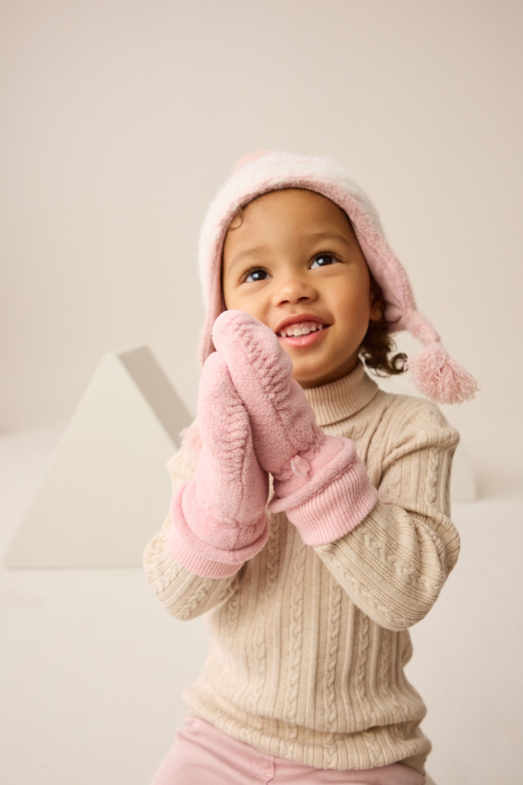 Fäustlinge Fausthandschuhe aus Fleece