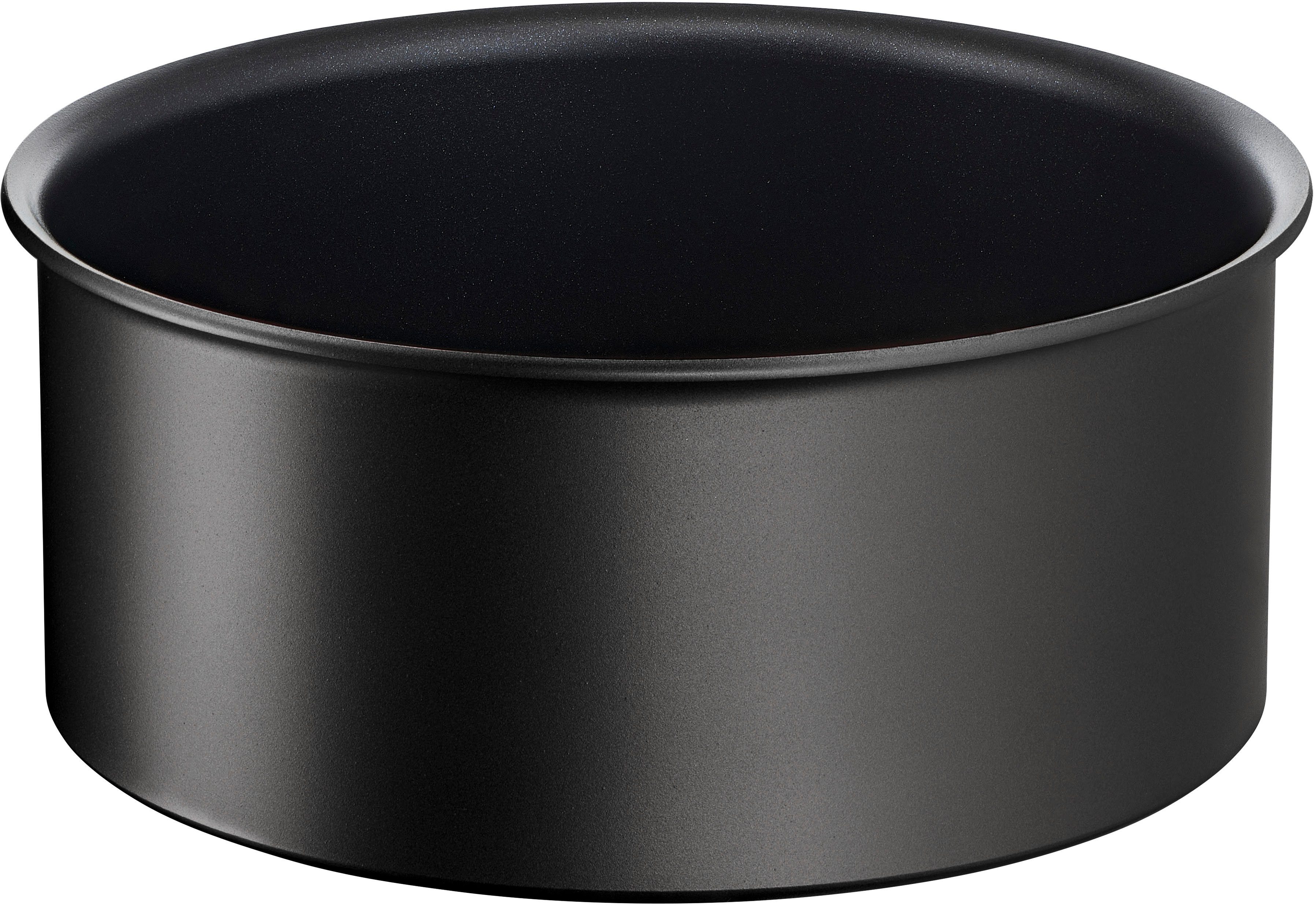 Tefal Kasserolle Ingenio Unlimited, Aluminium (1-tlg), stapelbar, Antihaftversiegelung, Thermo-Signal, Induktion