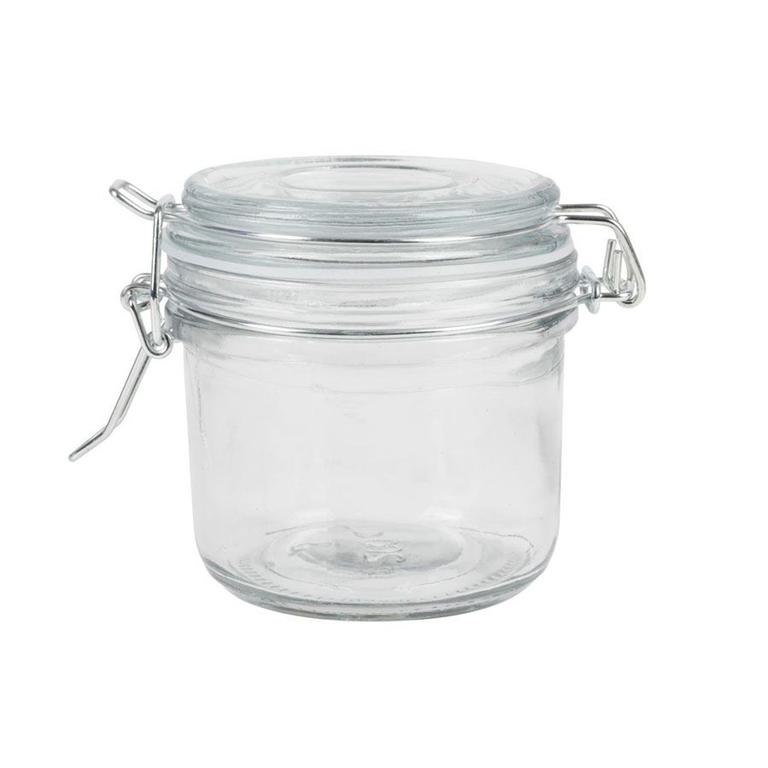 BURI Vorratsdose Drahtbügelglas 0,2L Kochen Gefäß Glas Einmachen Vorrat, Einwecken Verschluss