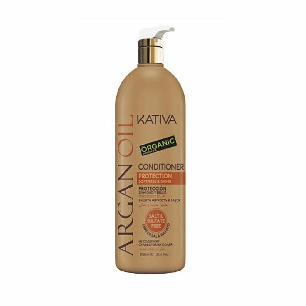 Kativa Haarspülung Argan Oil Conditioner Protection Softness & Shine 1000ml
