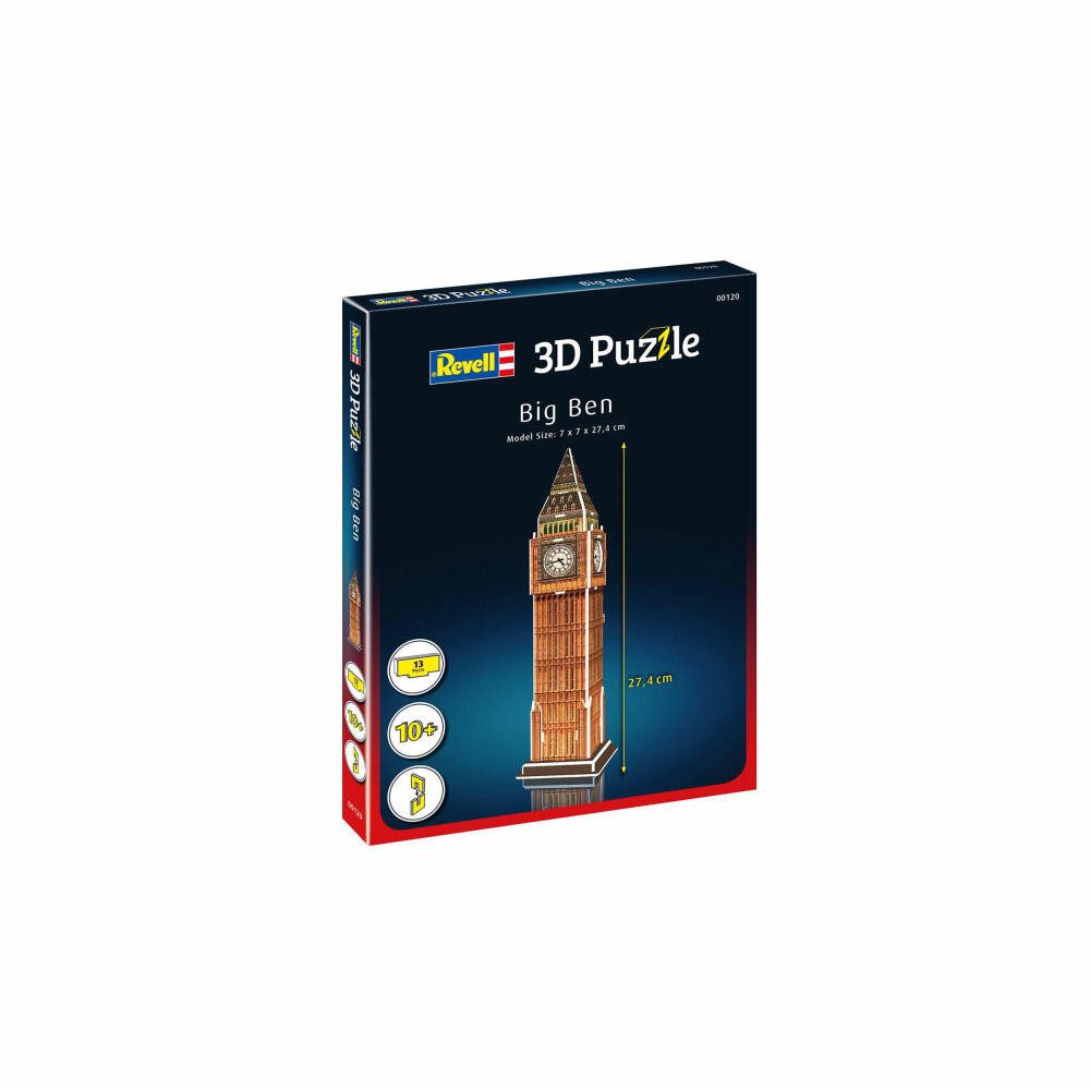 Revell® 3D-Puzzle Big Ben, 13 Puzzleteile