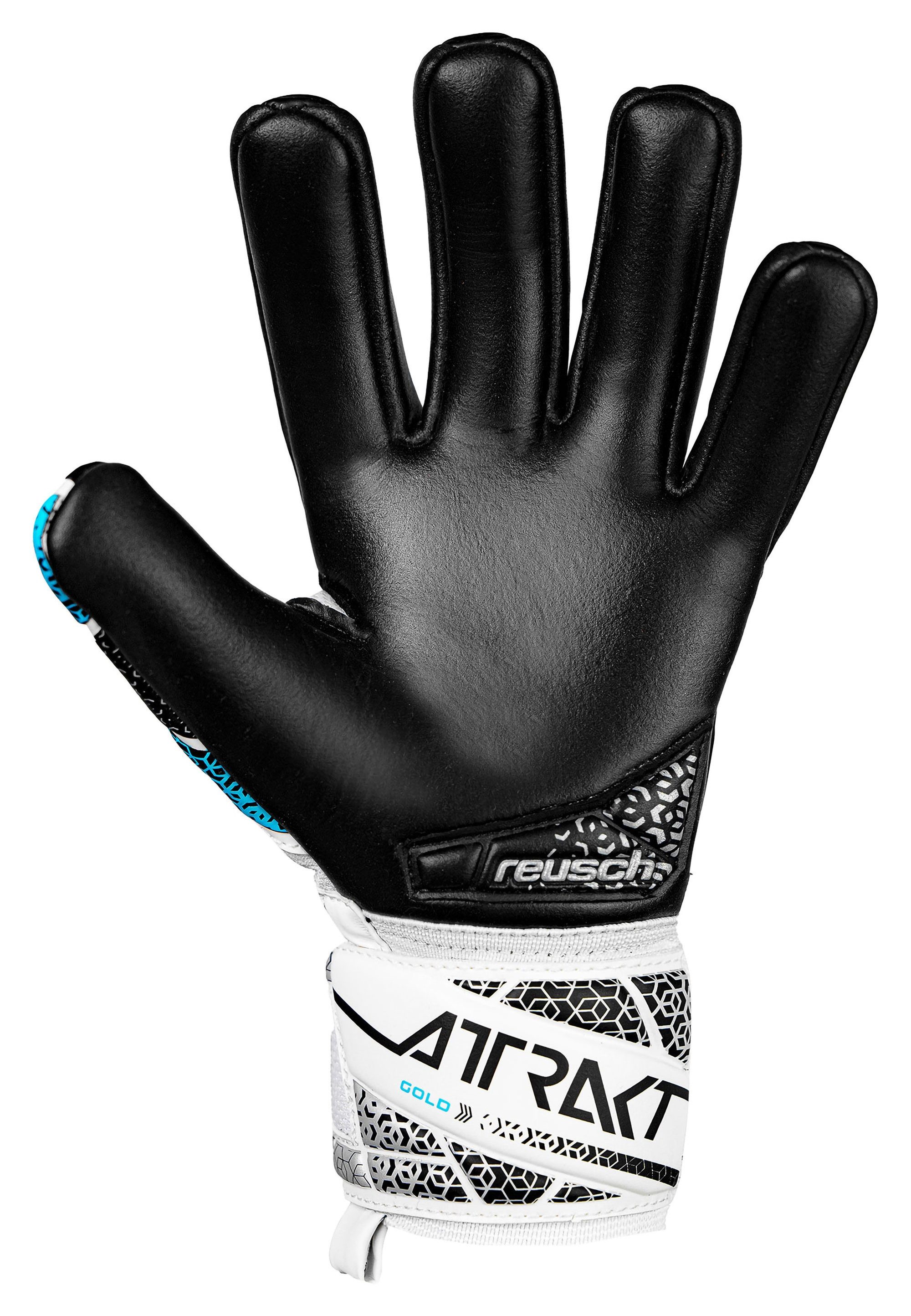 Reusch Torwarthandschuhe Attrakt Gold NC Junior mit Negative Cut
