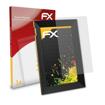 atFoliX Schutzfolie für Nixplay Touch 10 10.1 Inch, Entspiegelnd und stoßdämpfend
