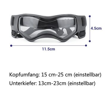 Juoungle Sonnenbrille Hundebrille UV-Schutz Hunde Sonnenbrille Hunde Motorradbrille