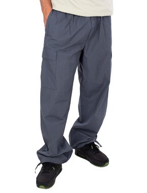 iriedaily Stoffhose - Weite Cargo Hose - Baggy Hose - Relaxed Fit - grau