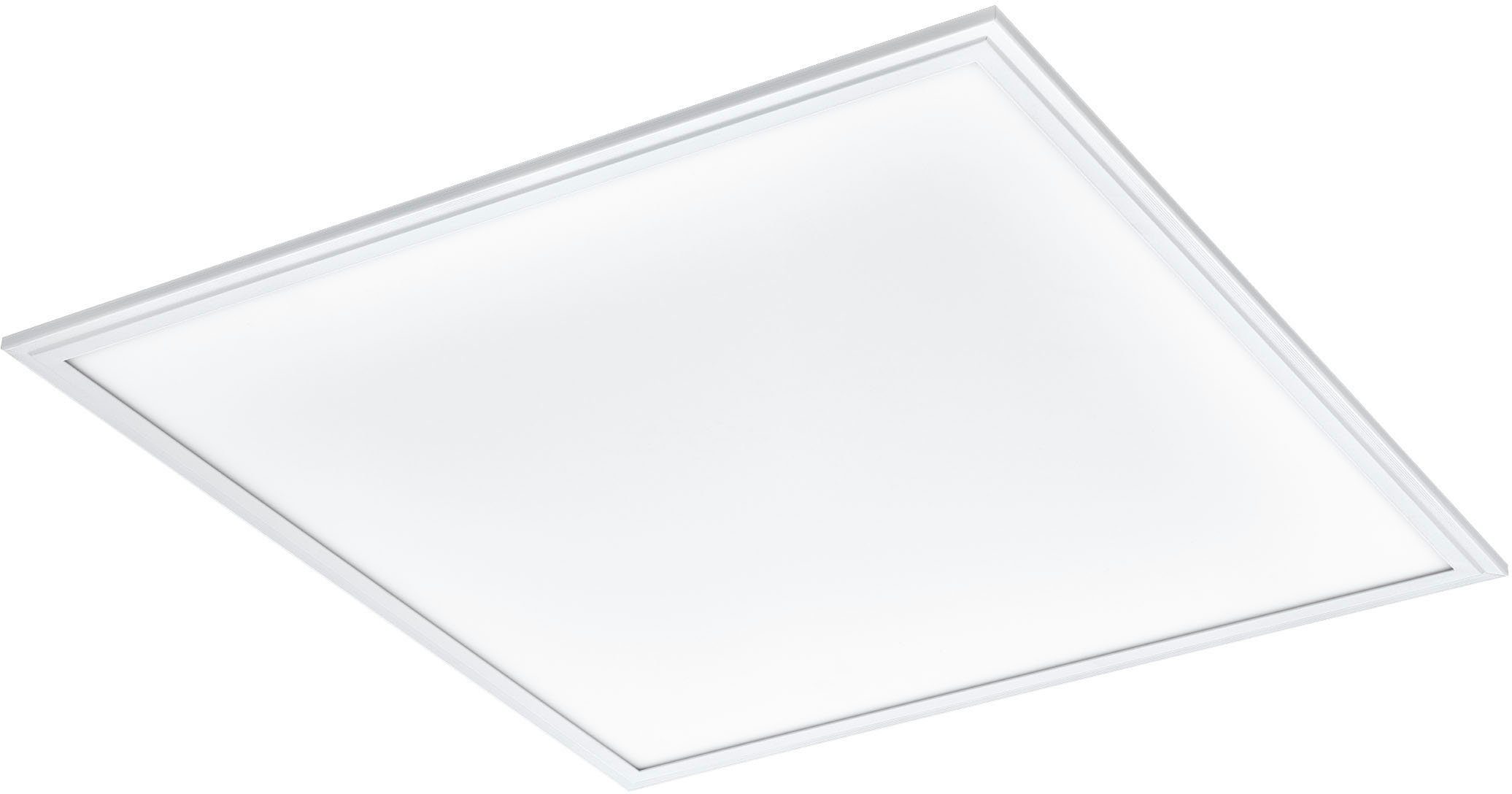 EGLO Deckenleuchte SALOBRENA-Z, LED fest integriert, warmweiß - kaltweiß, Deckenleuchte in weiß aus Alu - 33W - warmweiß - kaltweiß | Deckenlampen