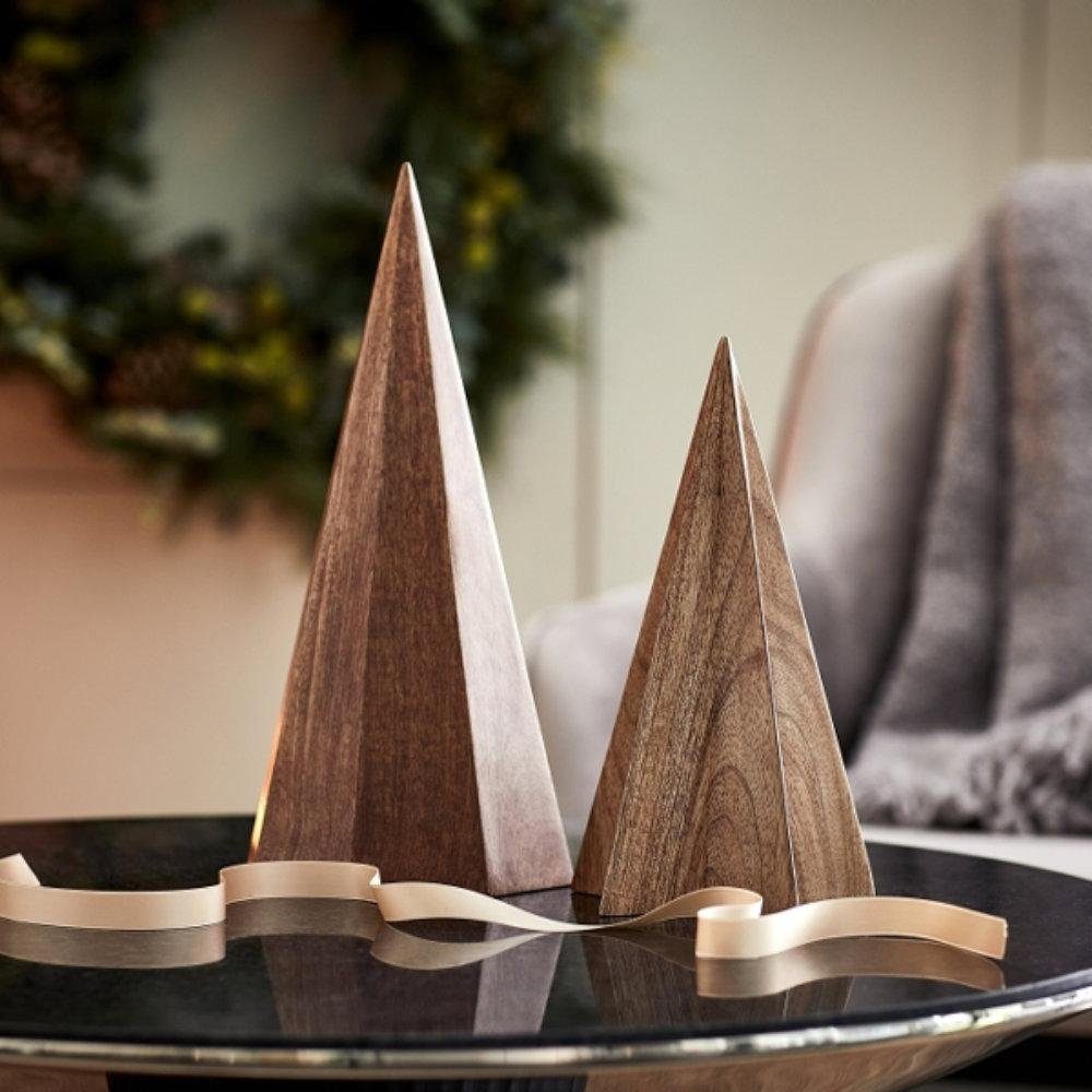 Lambert Dekoobjekt LAMBERT Tannenbaum Pyramis Mangoholz (35cm)
