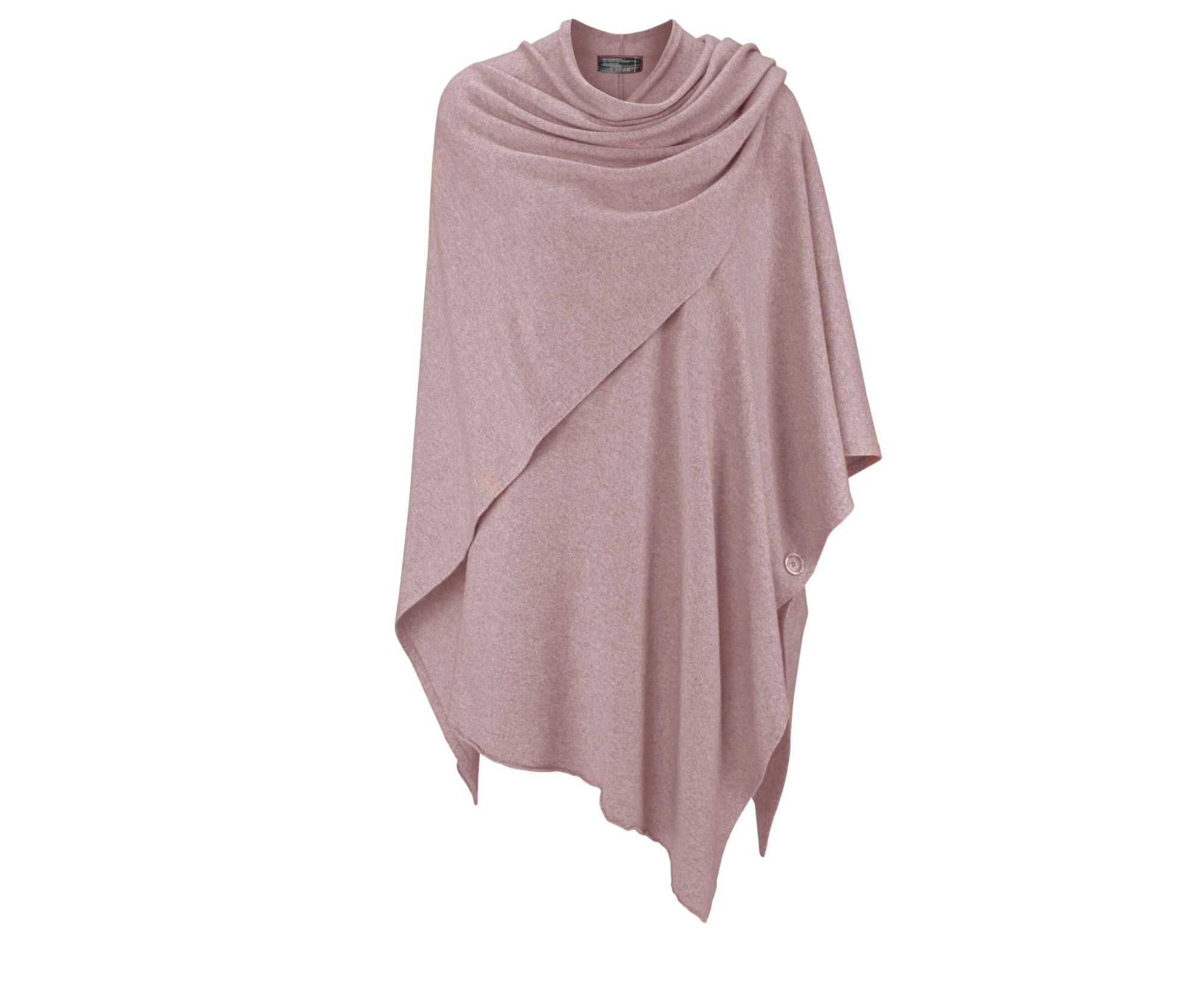 Zwillingsherz Poncho Zwillingsherz Damen Poncho Mit Kaschmiranteil