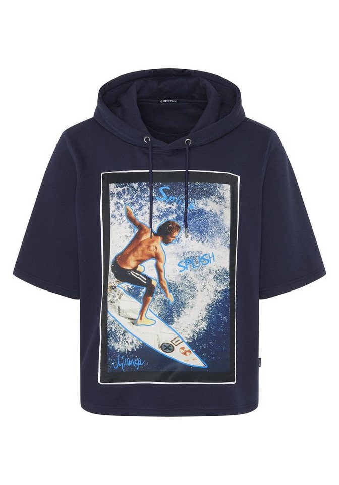 Chiemsee Kapuzensweatshirt Kurzarm-Hoodie