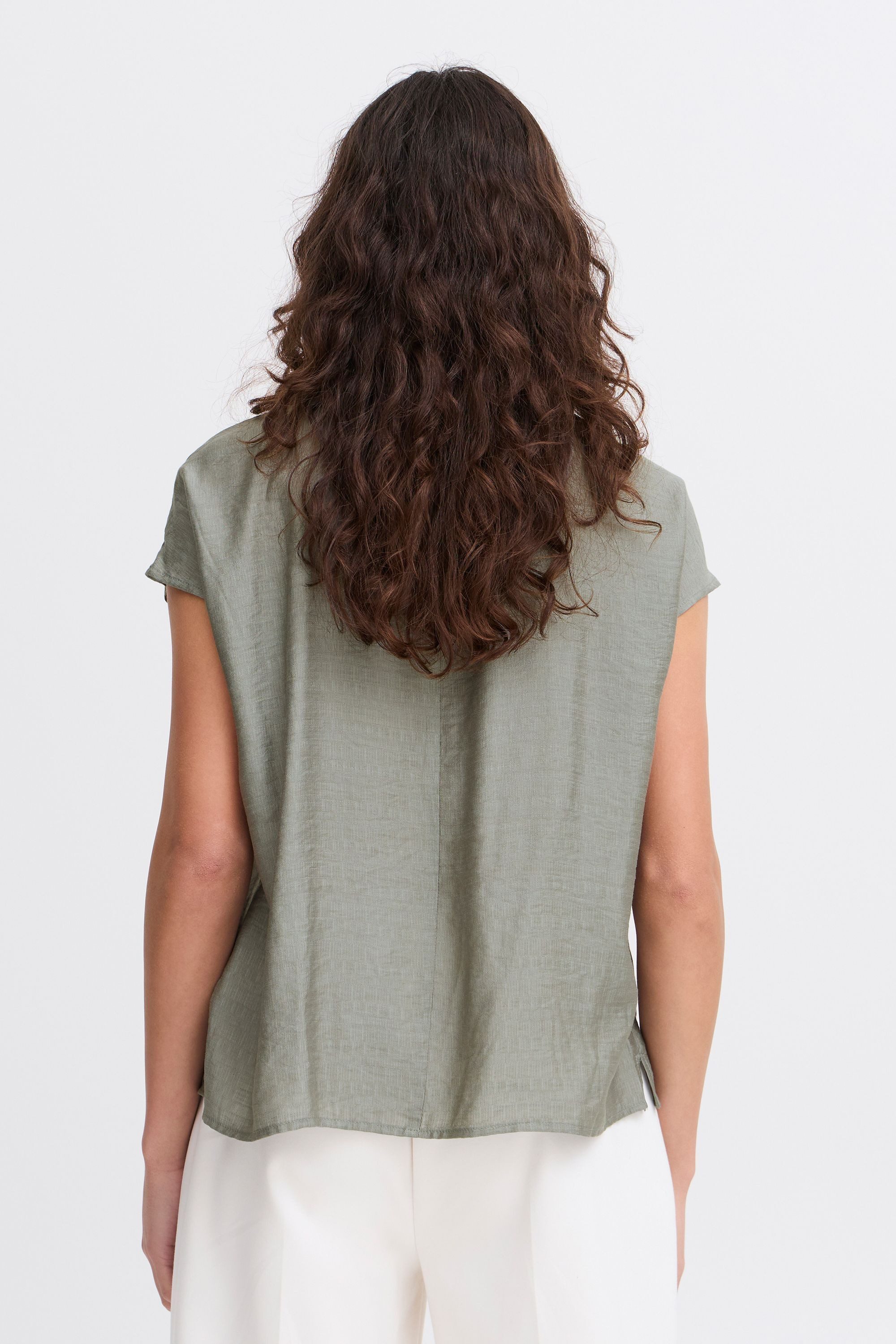 fransa Kurzarmbluse Kurzarm-Bluse FRARIANA