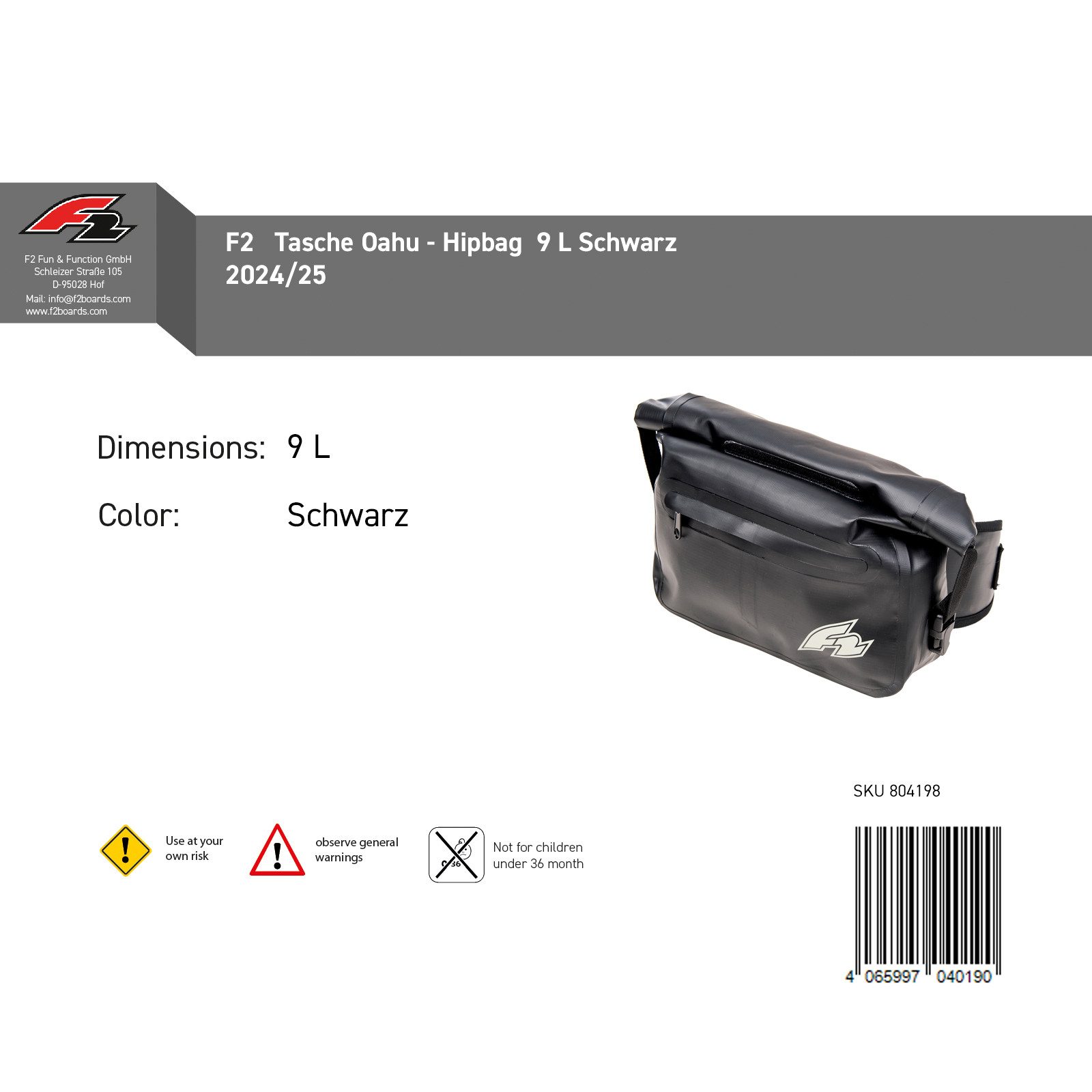 F2 Drybag F2 Tasche Oahu - günstig online kaufen