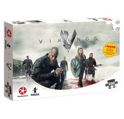 Winning Moves Puzzle Puzzle Vikings The World Will be Ours 500 Teile, 500 Puzzleteile