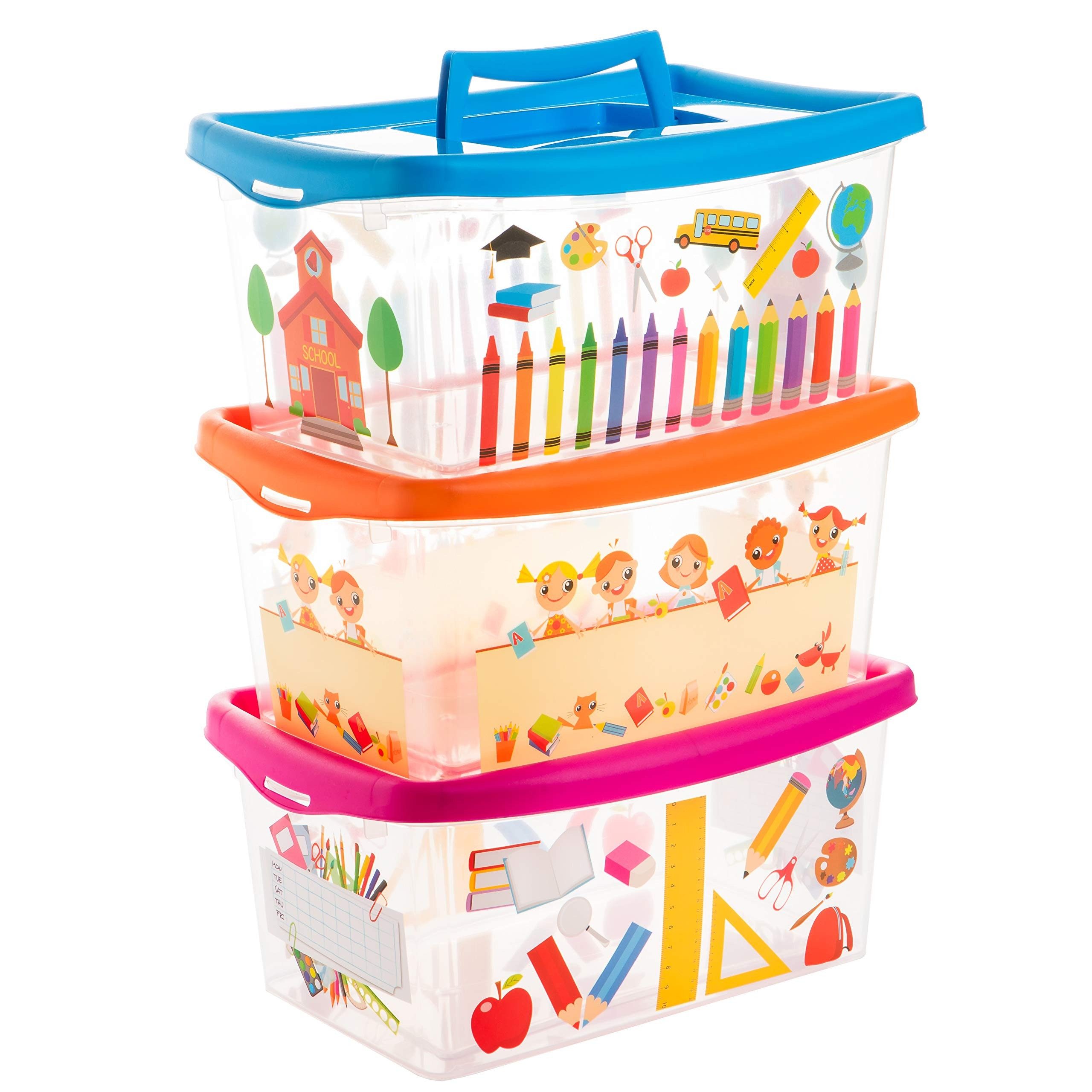 Centi Aufbewahrungsbox Aufbewahrungsbox mit Deckel Kinderzimmer günstig online kaufen
