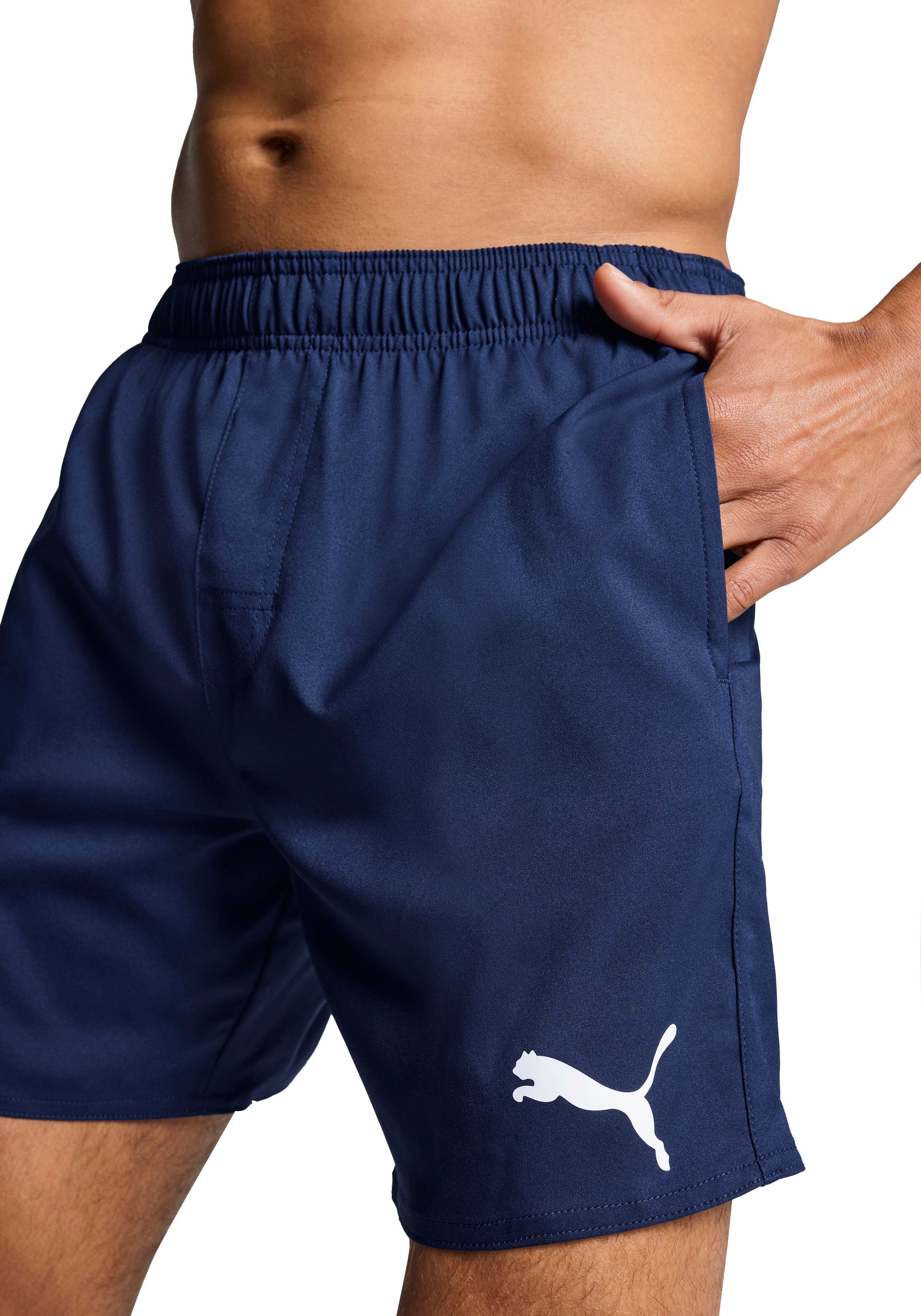 PUMA Badeshorts PUMA SWIM MEN MID SHORTS mit elastischem Bund, Seitentaschen – Bild 4 von 5