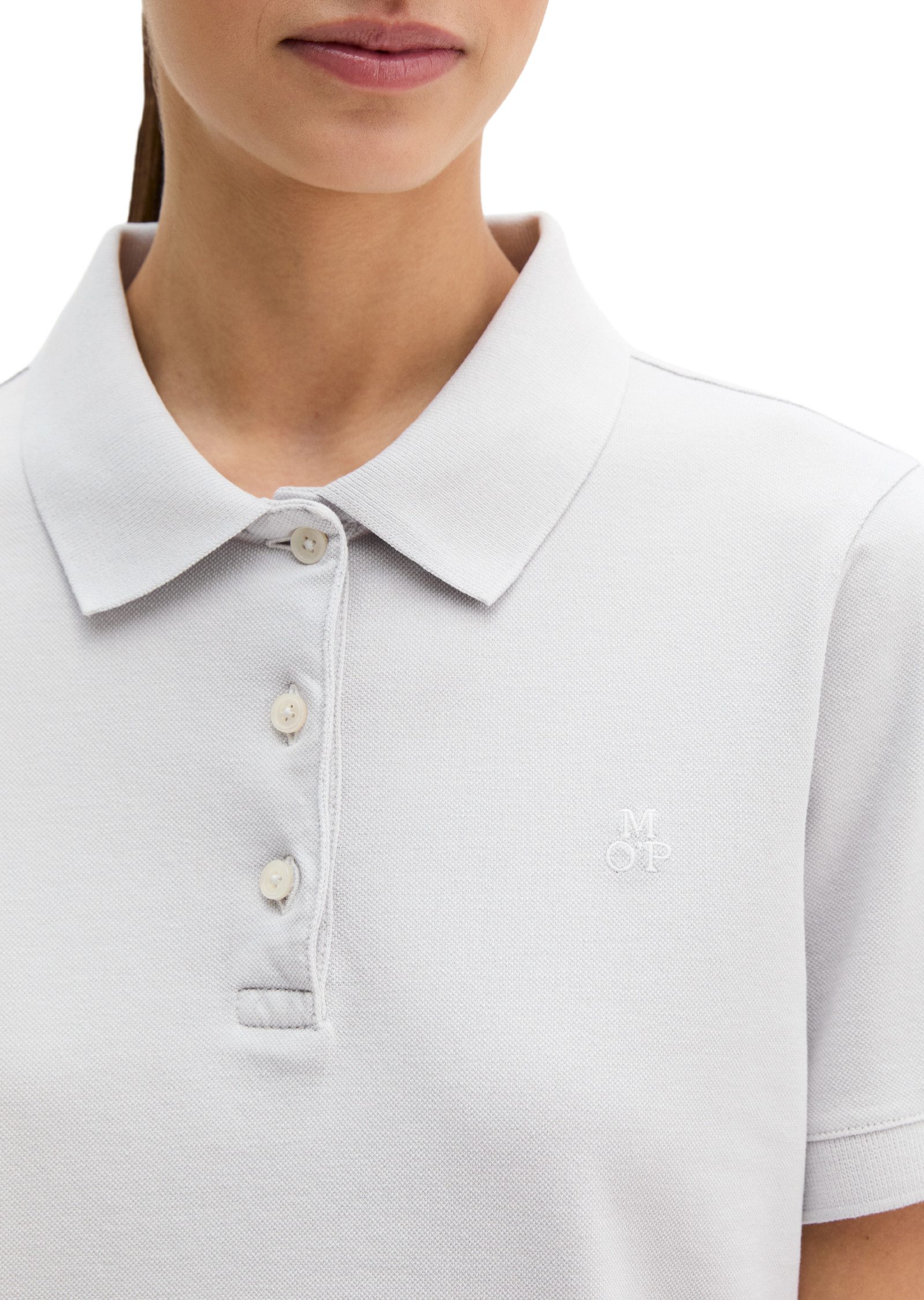 Marc O'Polo Poloshirt aus Piqué-Jersey – Bild 4 von 5