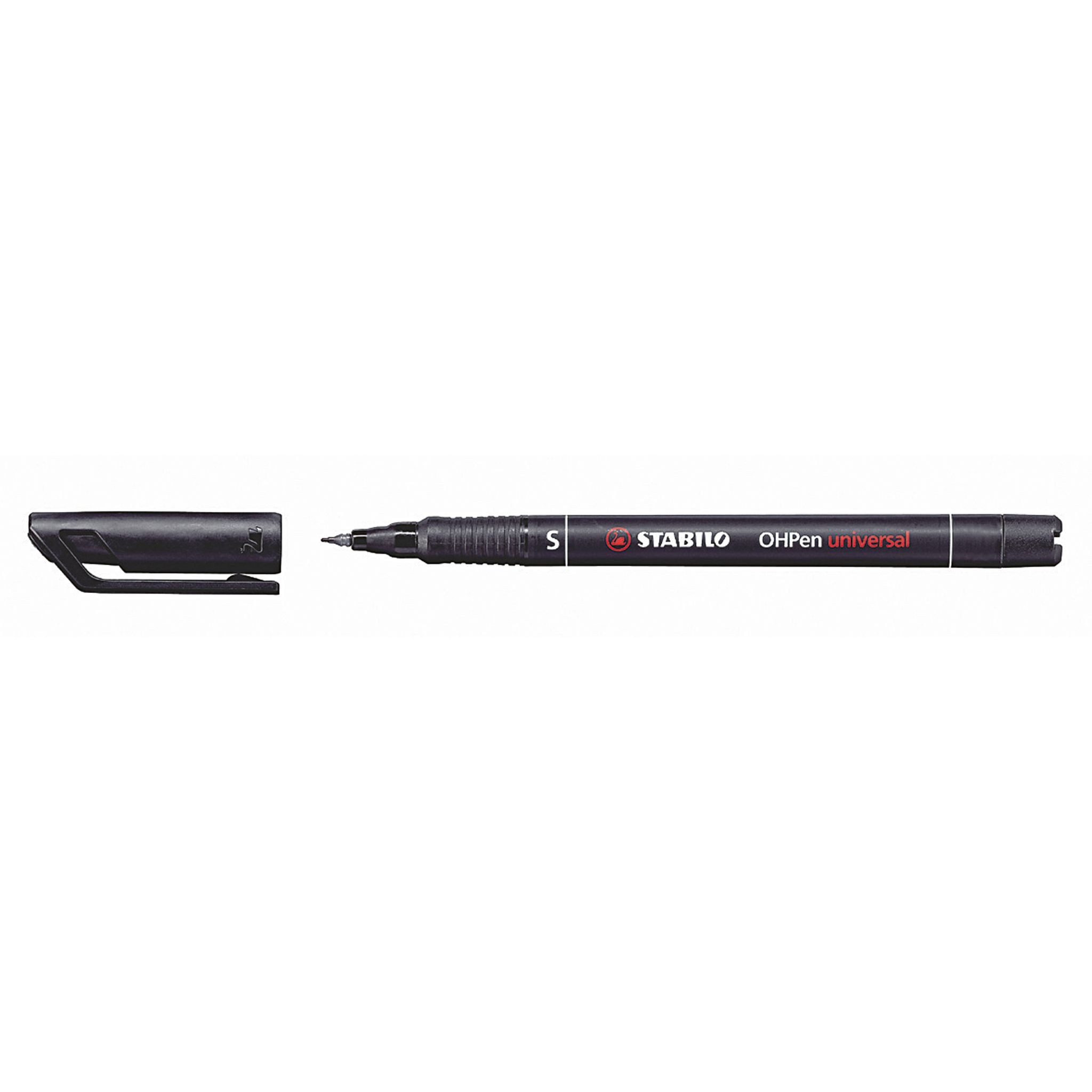 STABILO Folienstift STABILO OHPen universal permanent S schwarz