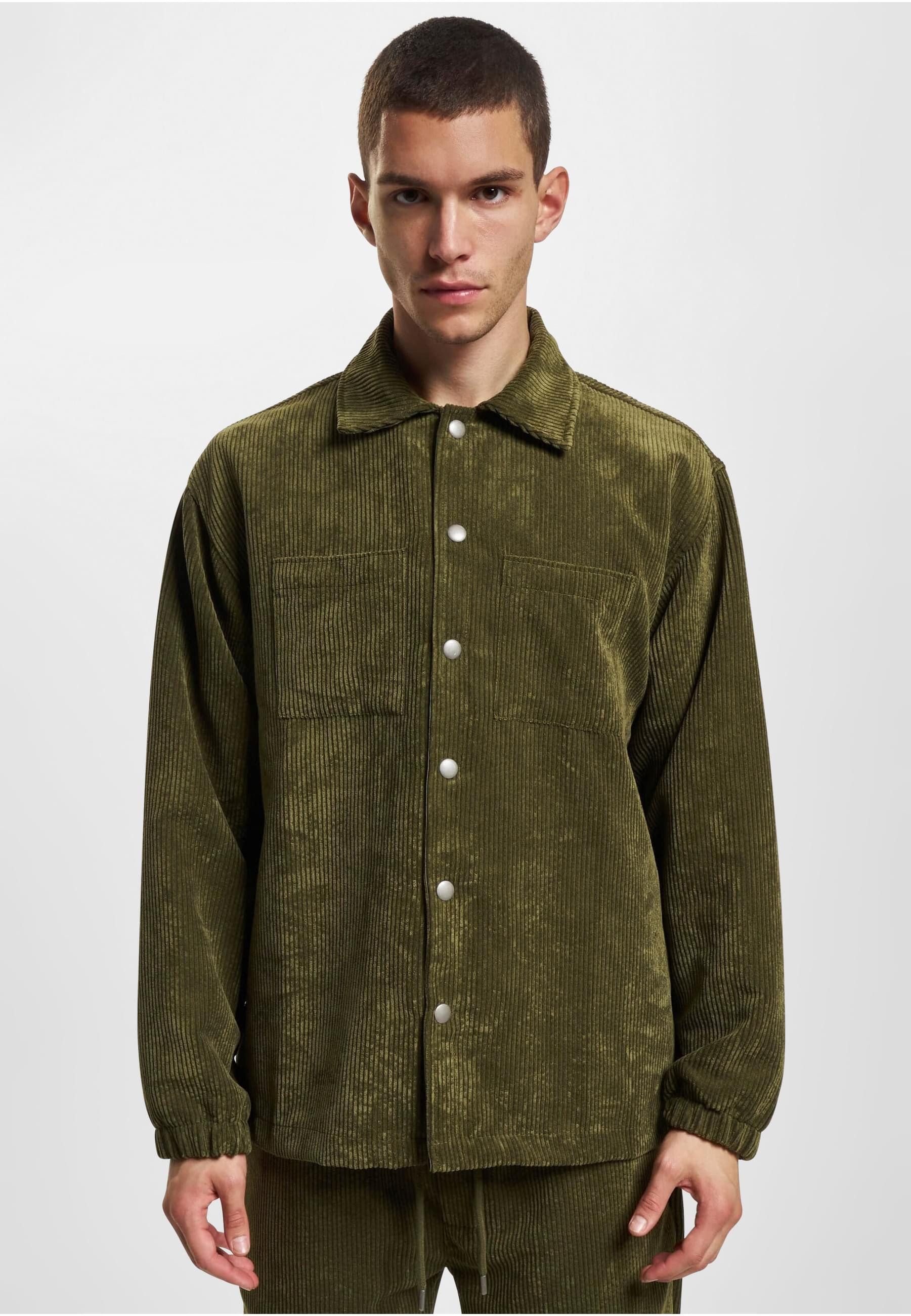 DEF Langarmhemd DEF Herren DEF Cord Shirt (1-tlg)