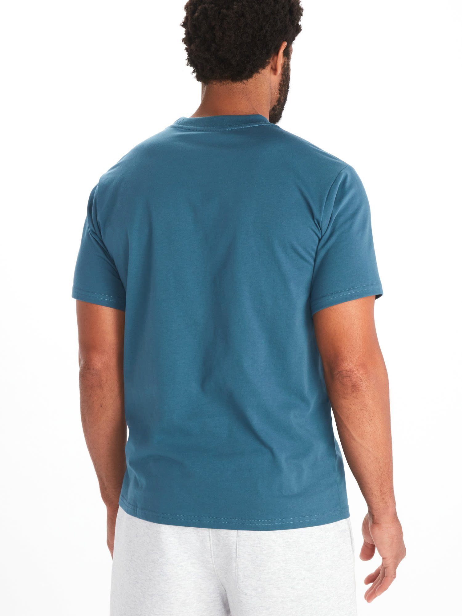 Marmot Marmot Coastal M Dusty Tee T-Shirt Teal Short-sleeve Herren