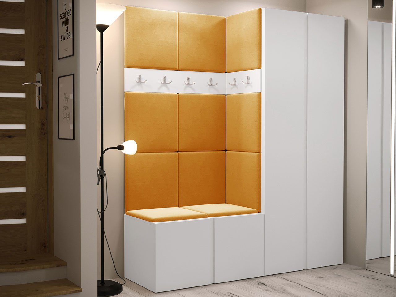MIRJAN24 Garderoben-Set Orion III, (Komplett-Set, Kleiderschrank, günstig online kaufen