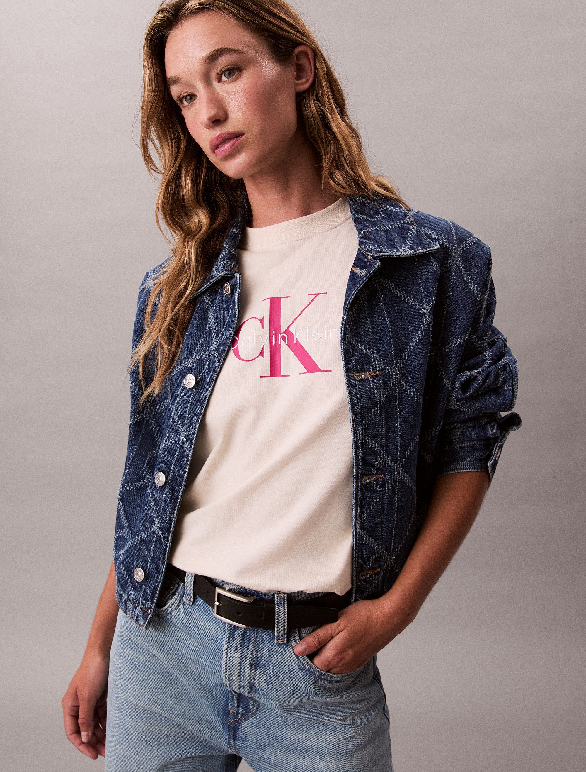 Calvin Klein Jeans T-Shirt HERO SS CLASSIC MONOLOGO CNECK T Rundhalsausschn günstig online kaufen