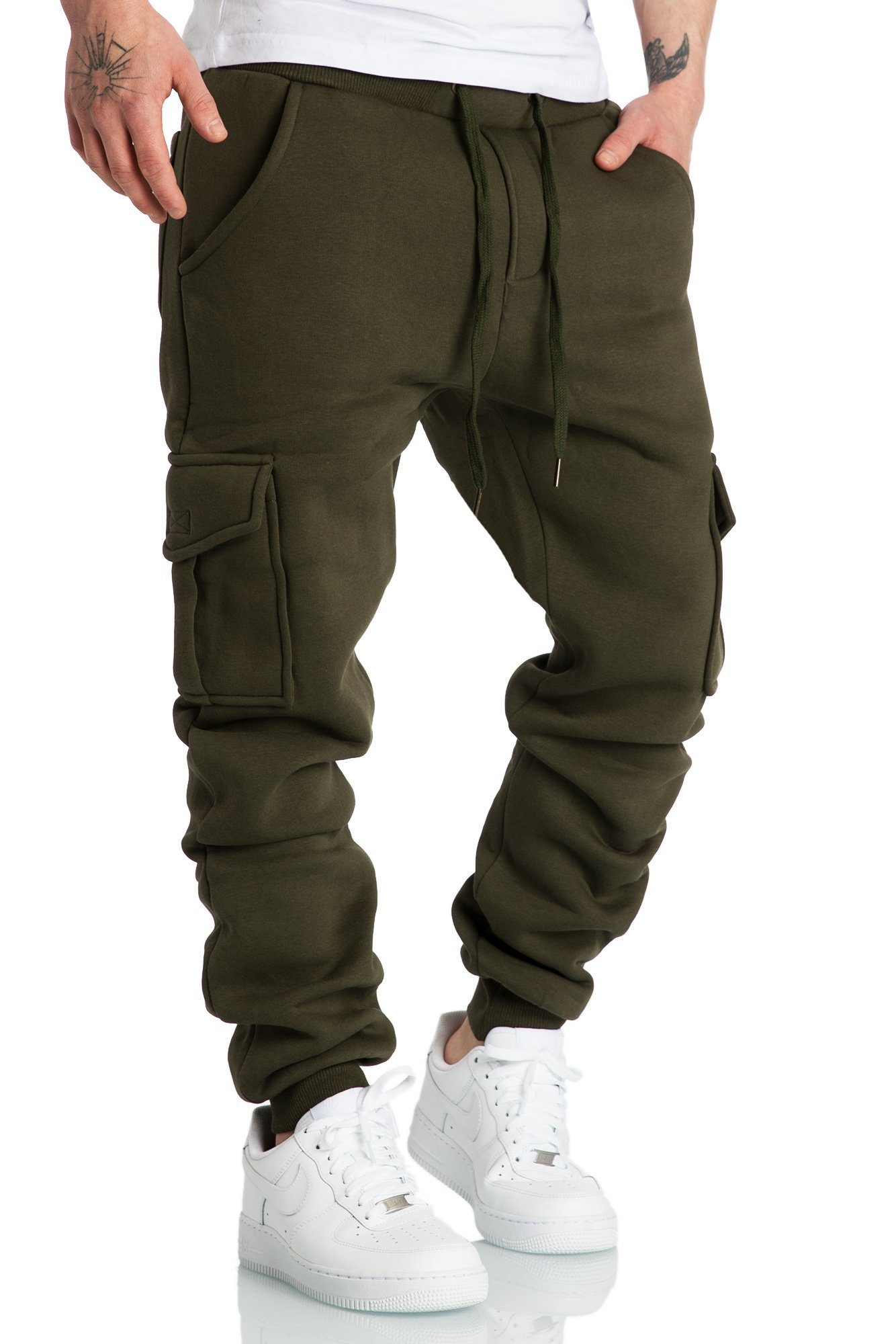 REPUBLIX Cargohose JOHN Herren Sweatpants Jogginghose Trainingshose