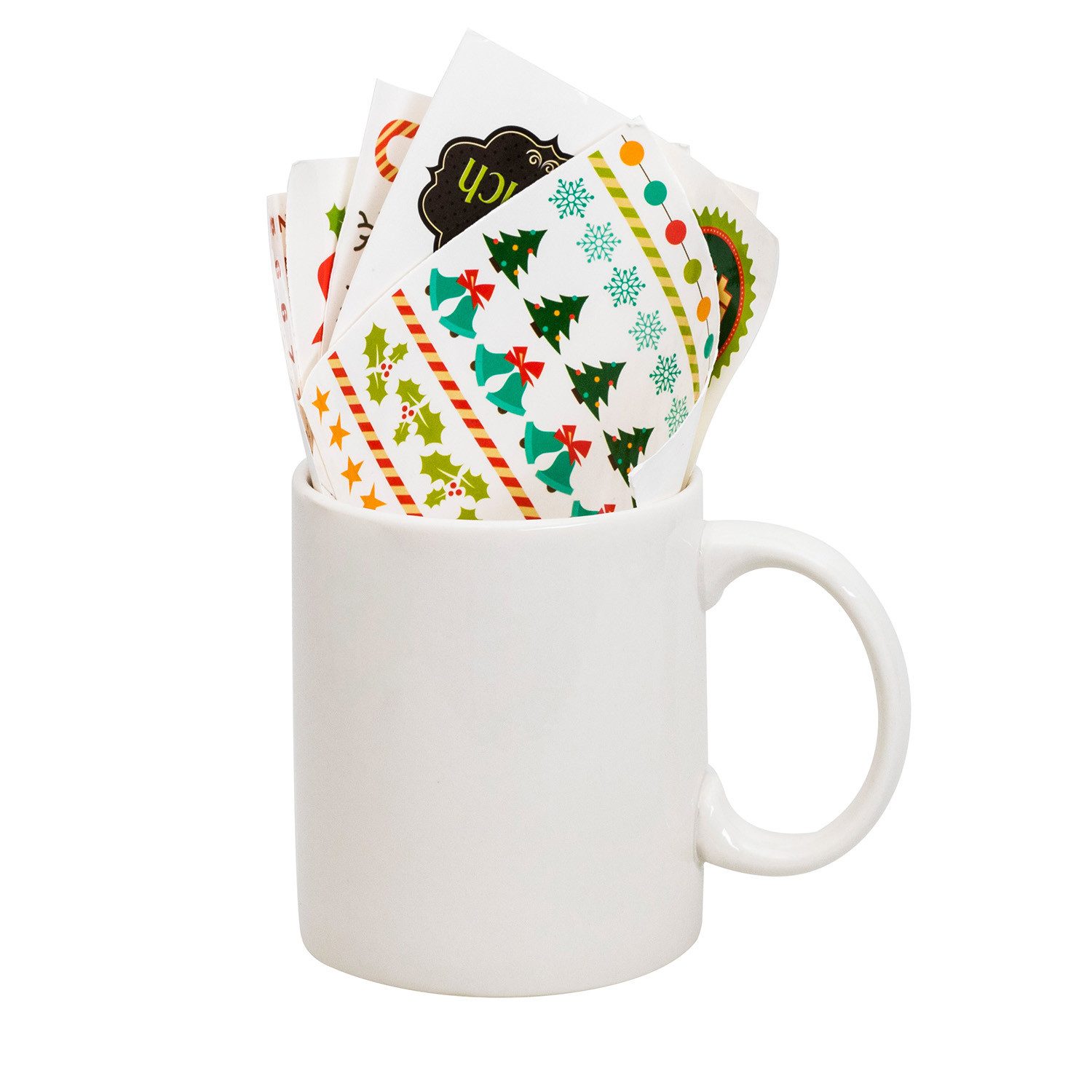 Tasse DIY "Make a Christmas Mug" (inkl. Sticker)