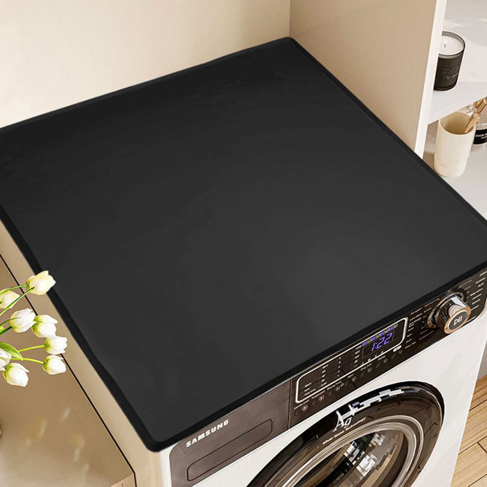 GarveeMore Anti-Rutsch-Pad Antirutschmatte Waschmaschinen-Auflage rutschfest schwarz 50x60 cm